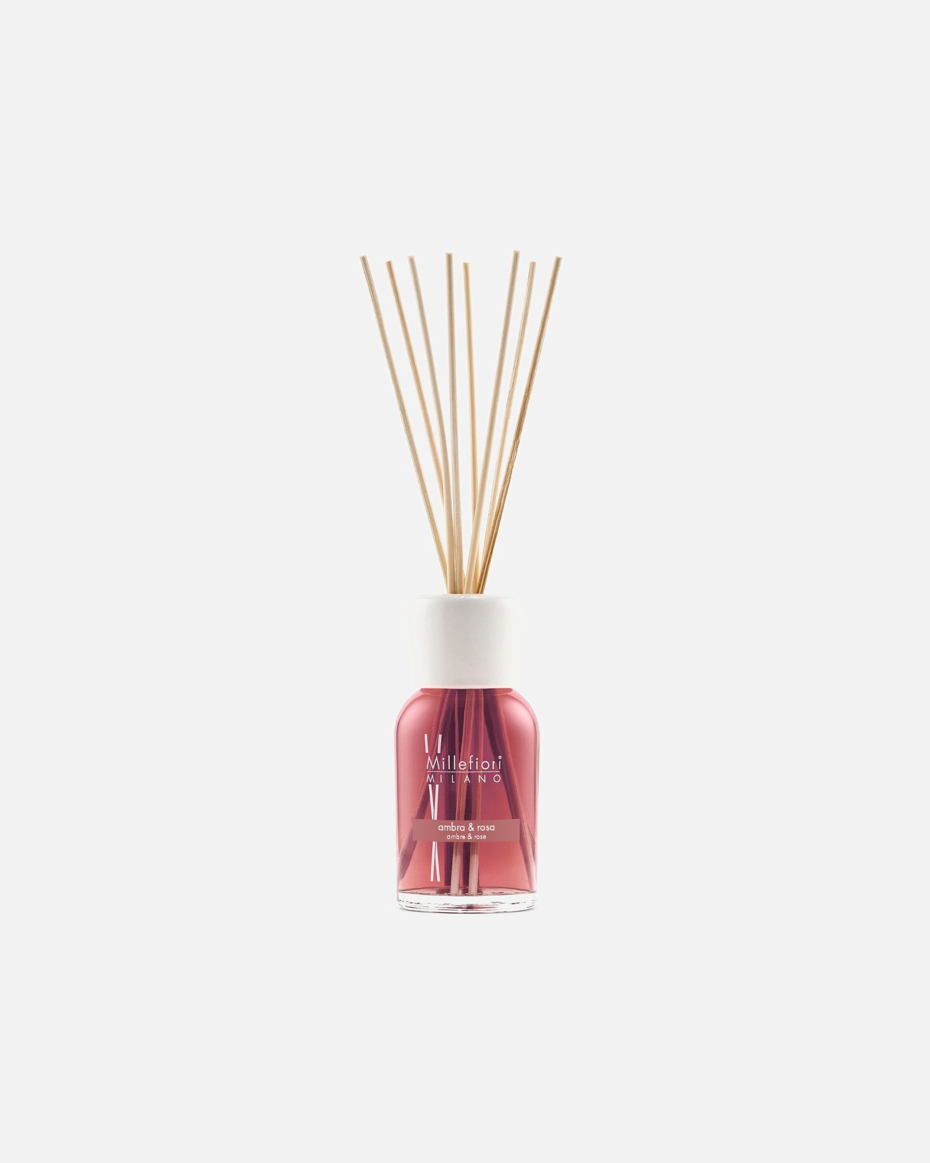 Profumo ambiente di Unisex Millefiori Milano Diffusore a bastoncini Ambra & Rosa 250 ml