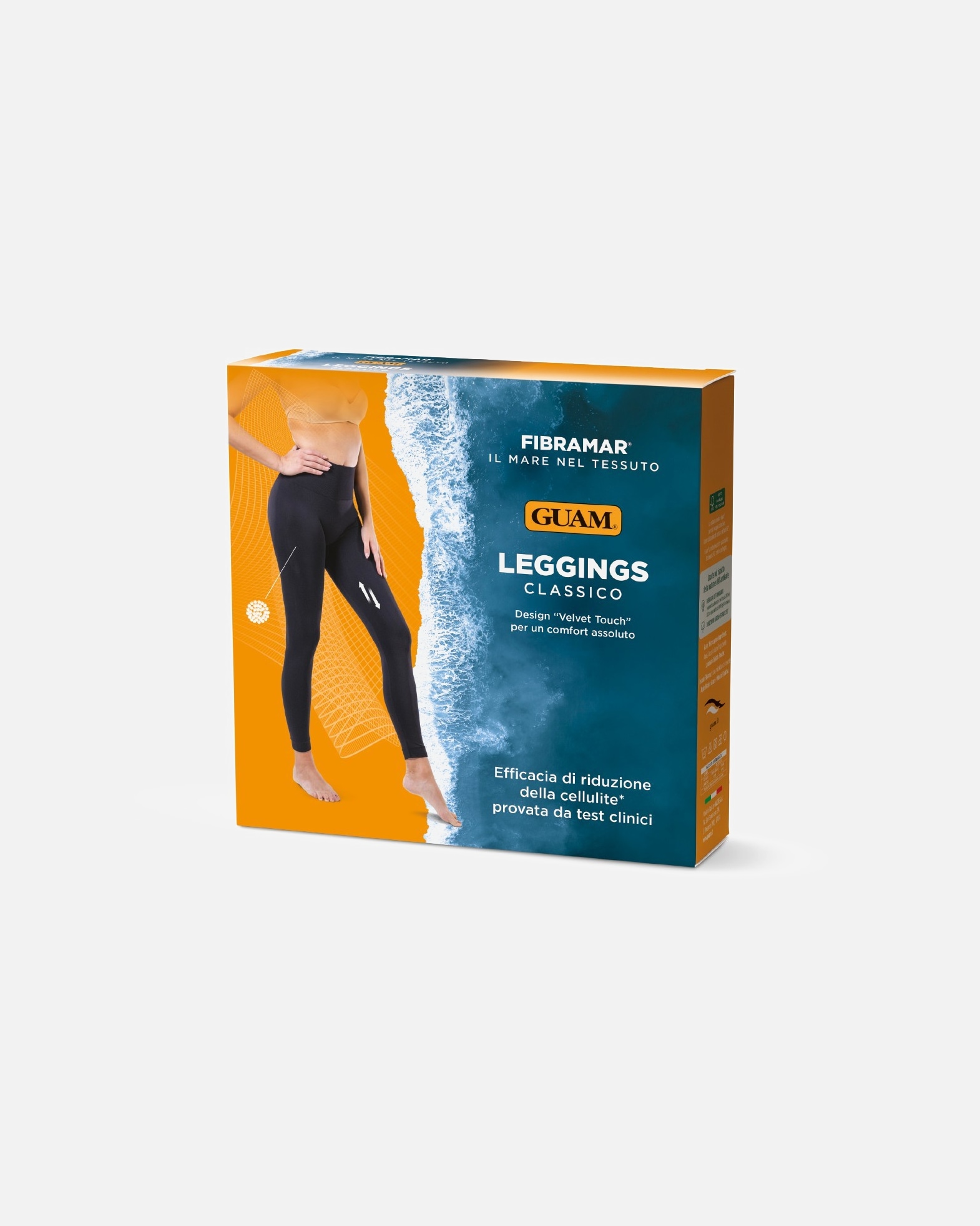 Leggins di Unisex GUAM Default Brand Line Leggings Snellente Girovita S/M