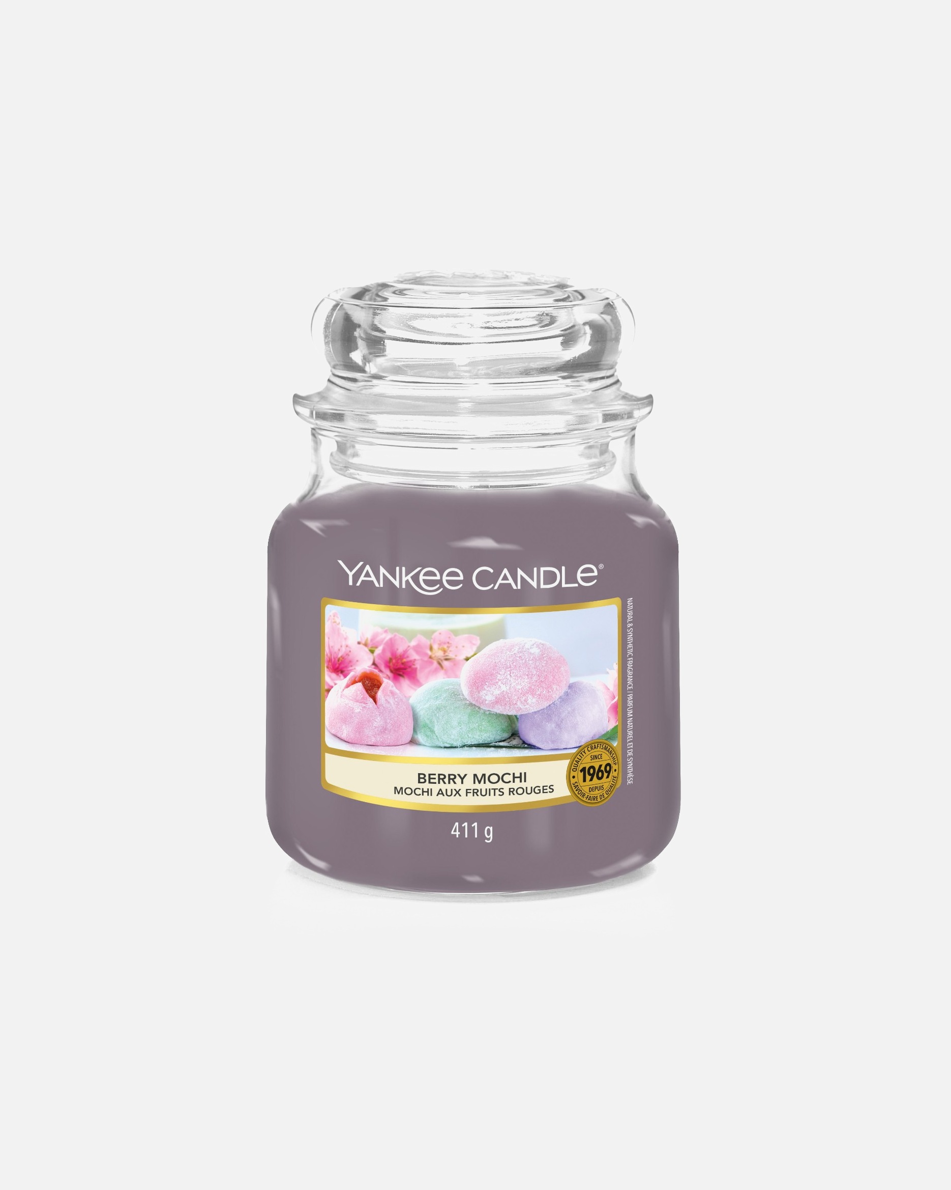 Candela di Unisex Yankee Candle Jar Berry Mochi 411 g