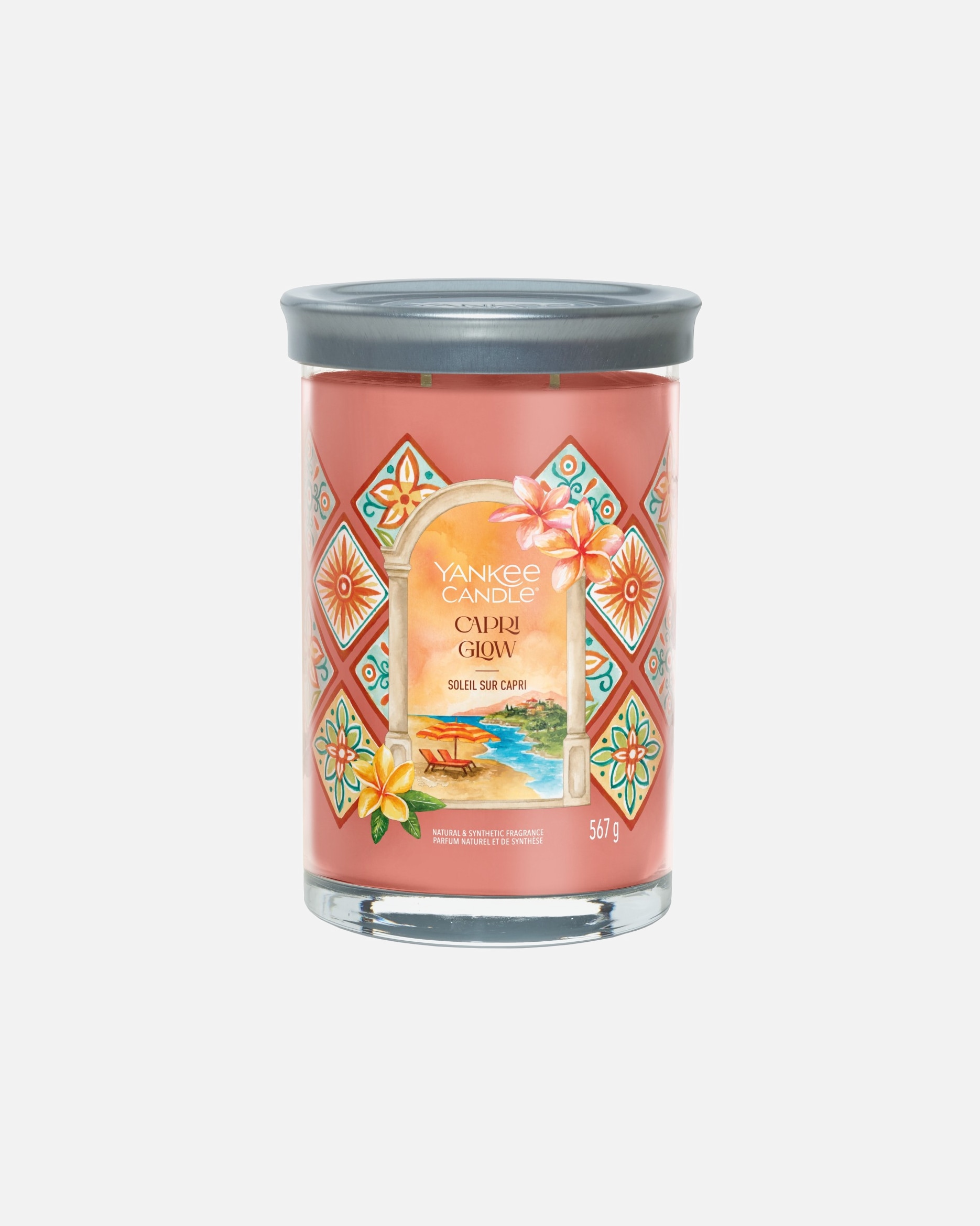 Candela di Unisex Yankee Candle TUMBLER CAPRI GLOW 567 g