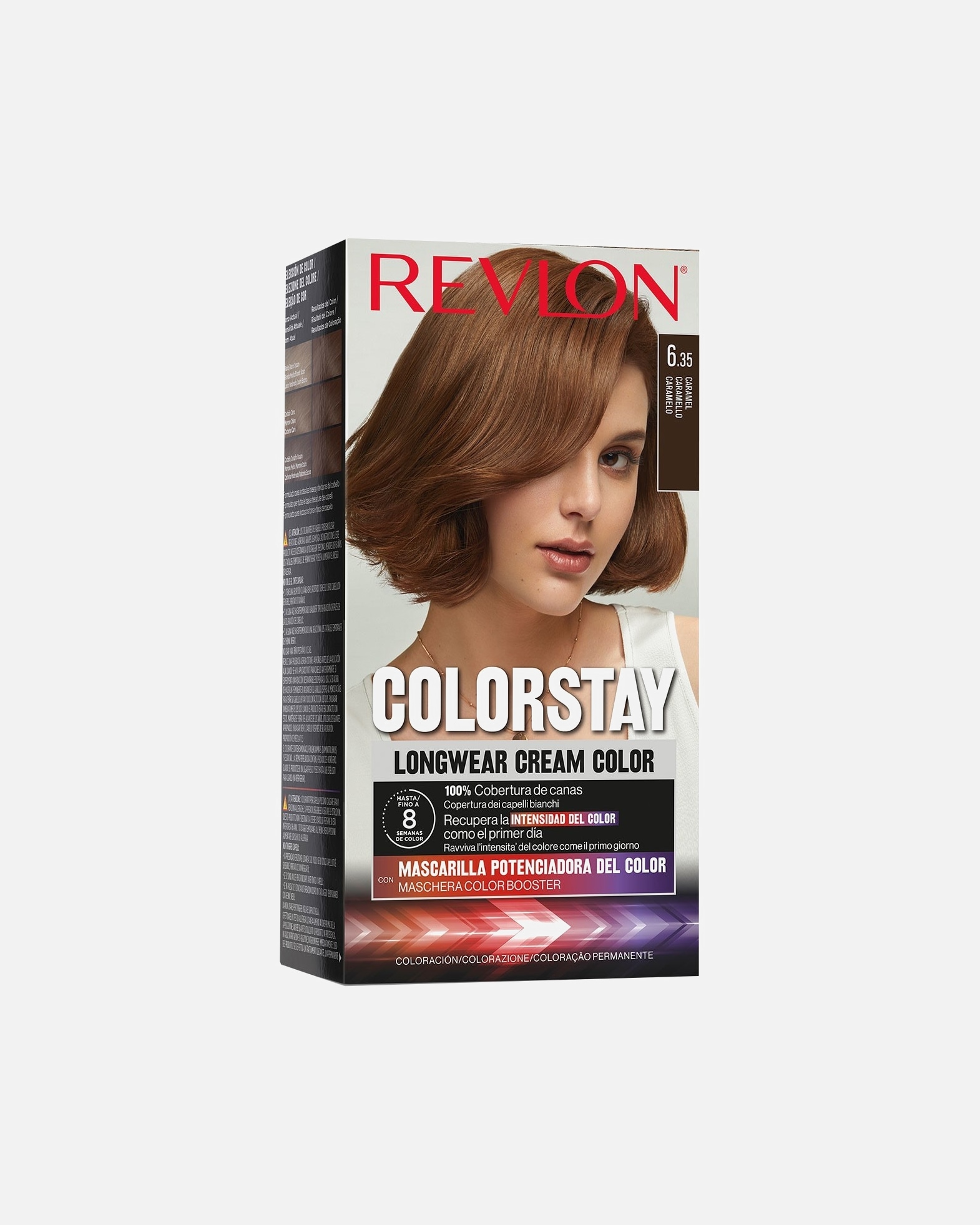 Colorazione capelli di Unisex Revlon ColorStay™ Tinta Colorstay Longwear Cream Color 063 - CARAMEL