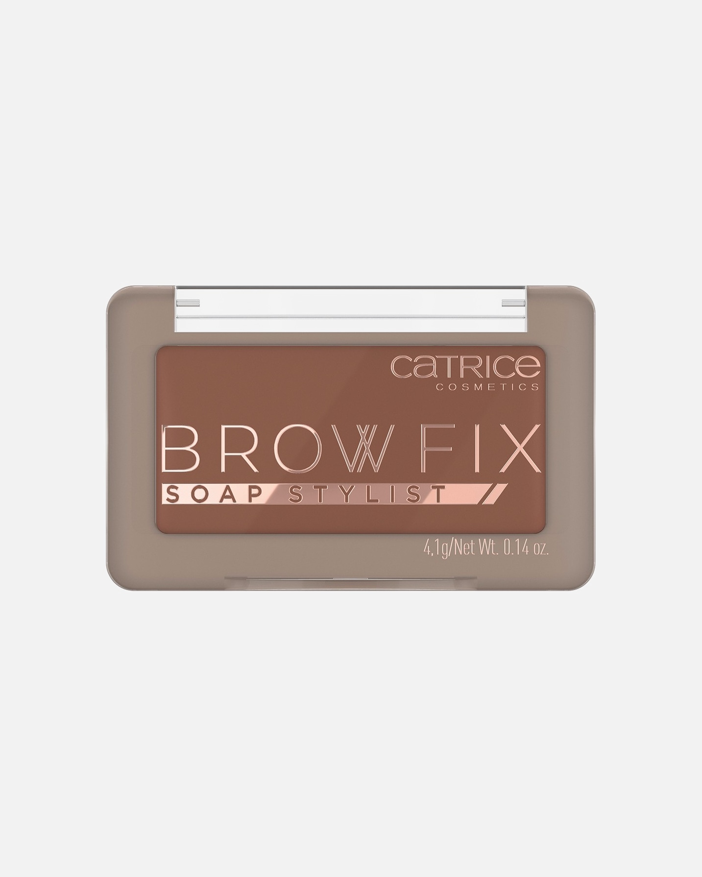 Gel sopracciglia di Unisex Catrice Brow Fix Sapone Per Sopracciglia Effetto Modellante 050 - WARM BROWN