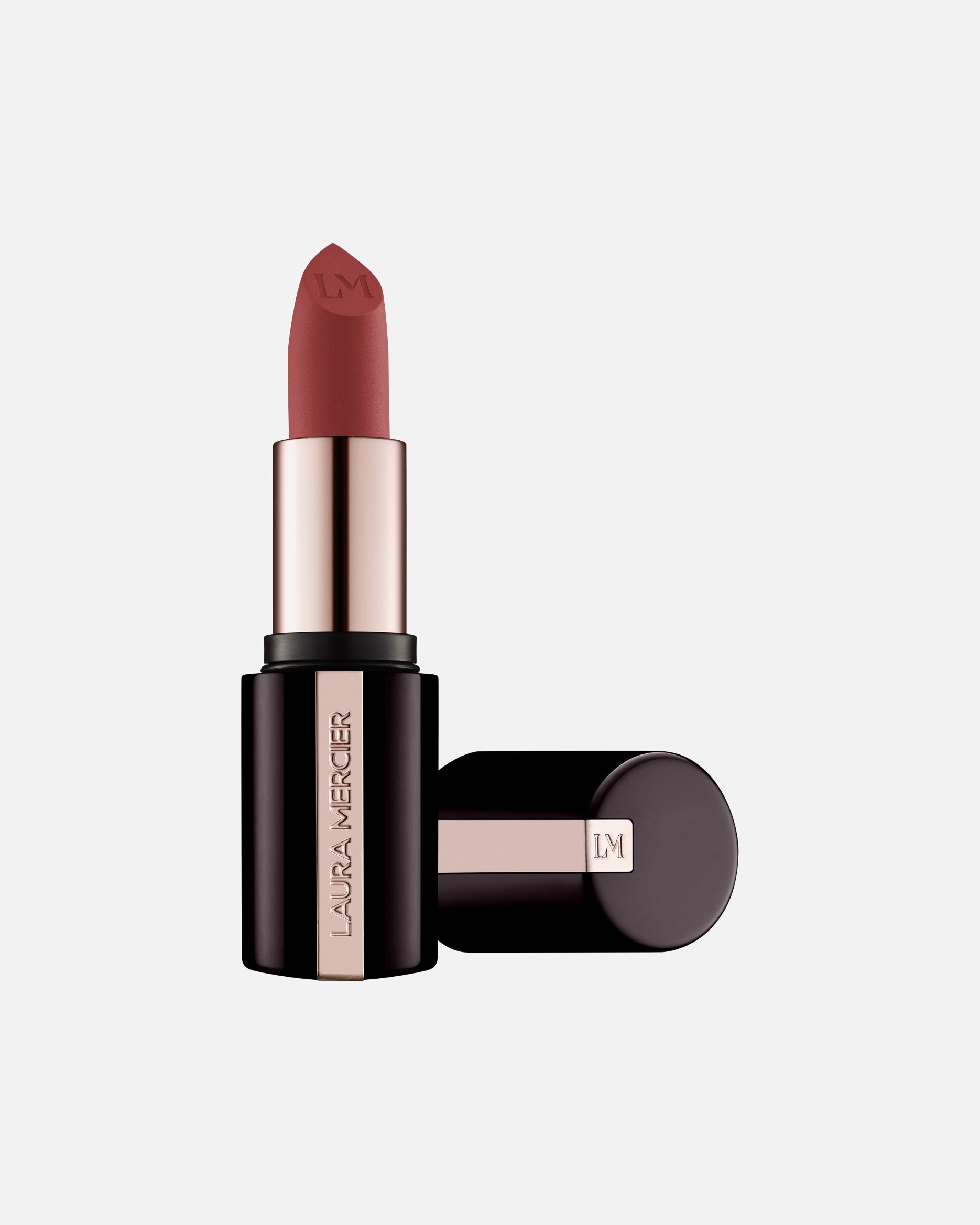 Rossetto di Unisex Laura Mercier Rossetto opaco levigante Caviar 680 ROSEWOOD SILK