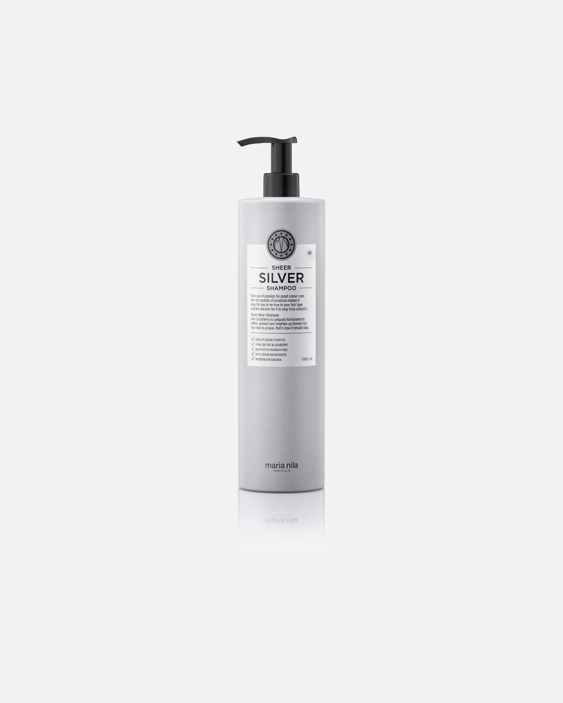 Shampoo capelli di Unisex maria nila Sheer Silver 1000 ml
