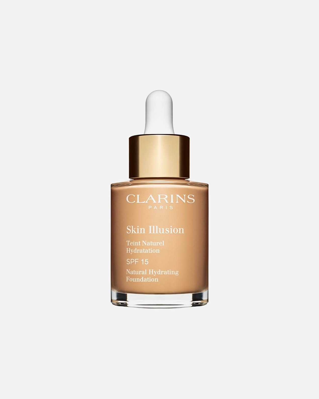 Fondotinta di Unisex Clarins Skin Illusion SPF 15 Nr. 106 - Vanilla