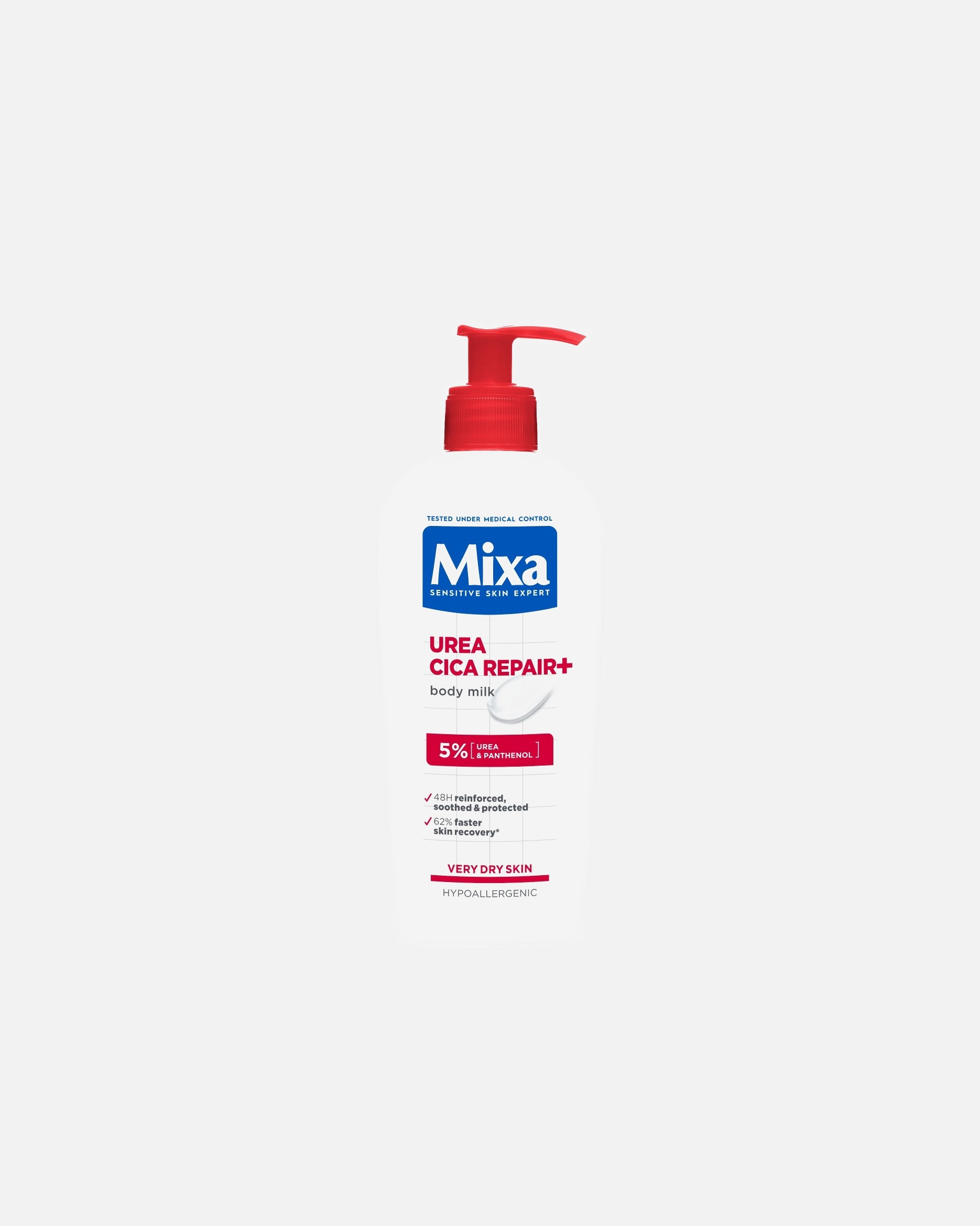 Lozione corpo di Unisex Mixa Urea Cica Repair + Latte riparatore levigante 250 ml