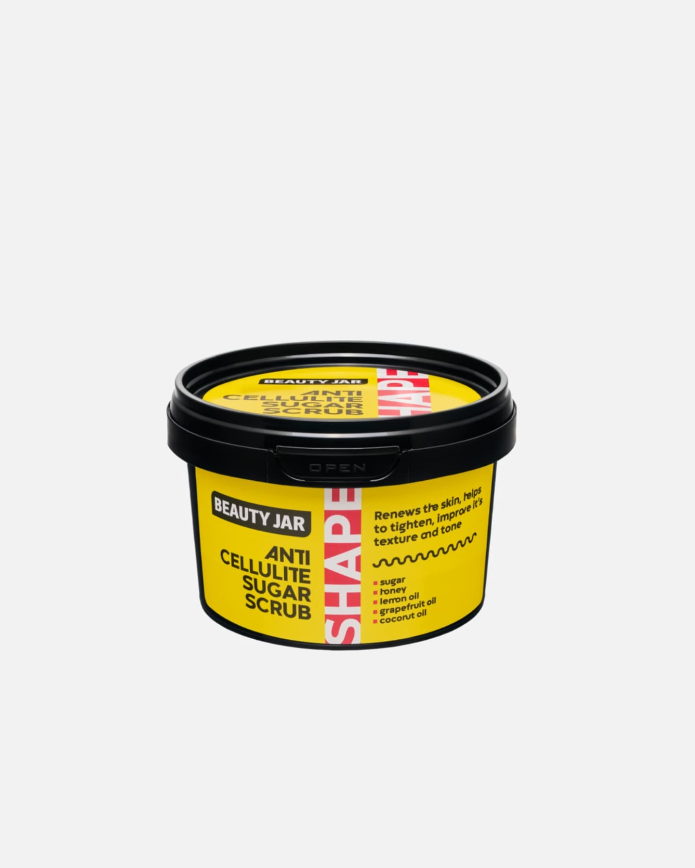 Peeling corpo di Unisex BEAUTY JAR SHAPE - Anti-Cellulite Sugar Scrub 250 g