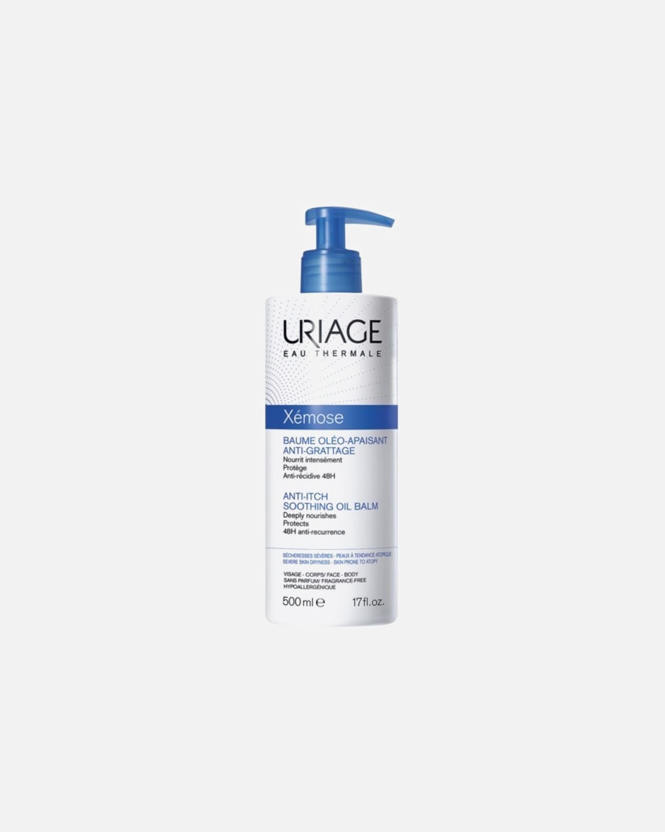 Olio corpo di Unisex URIAGE EAU THERMALE XEMOSE BALSAMO OLIO 500 ml