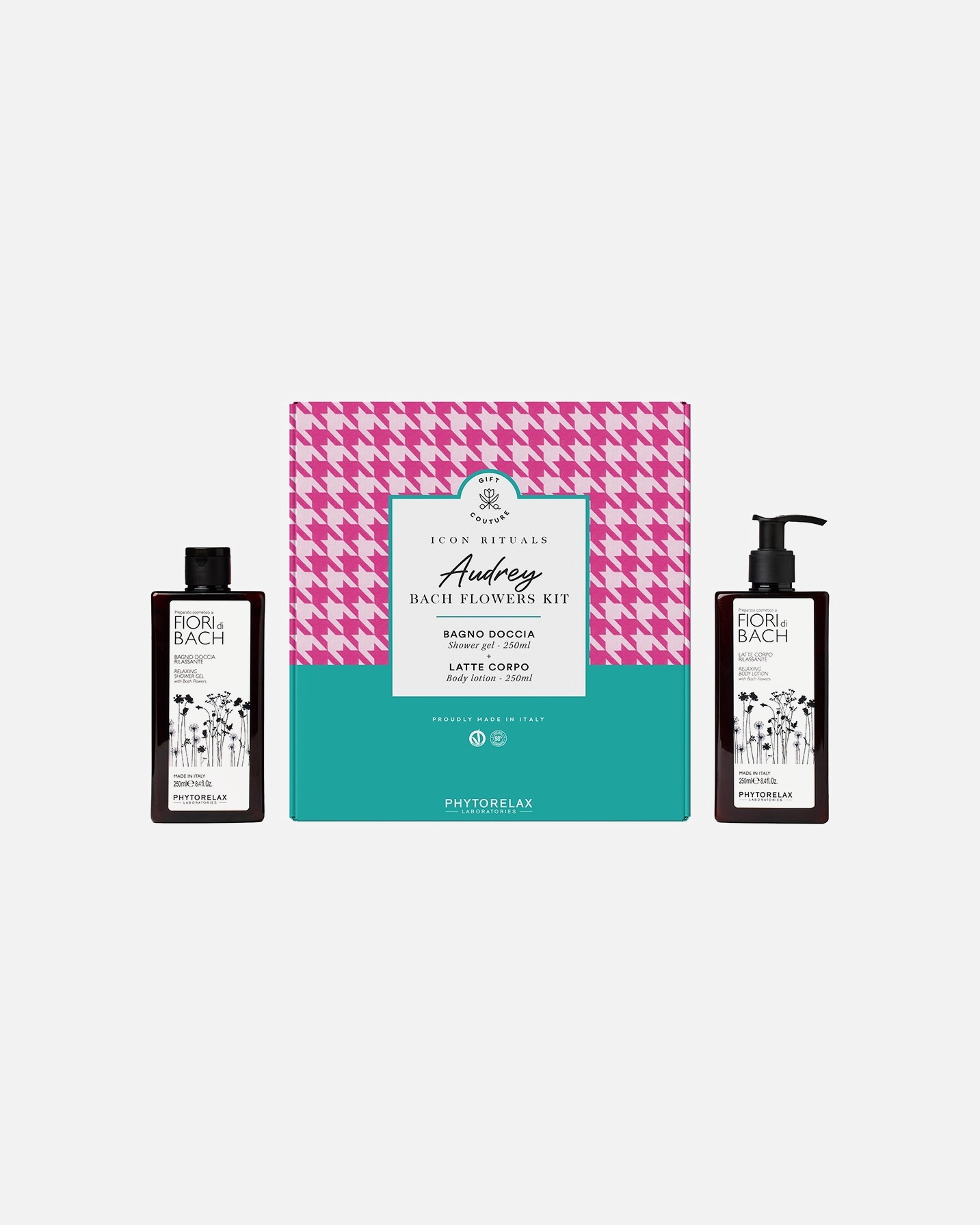 Cofanetto cura del corpo di Unisex Phytorelax ICON'S RITUALS BODY KIT BACH FLOWERS 1 pezzo