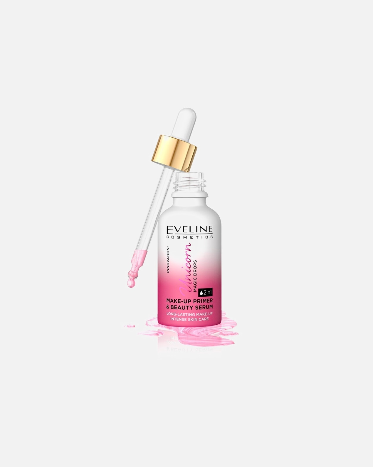 Primer di Unisex Eveline Cosmetics Makeup Primer&Beauty Serum 2in1 TRANSPARENT