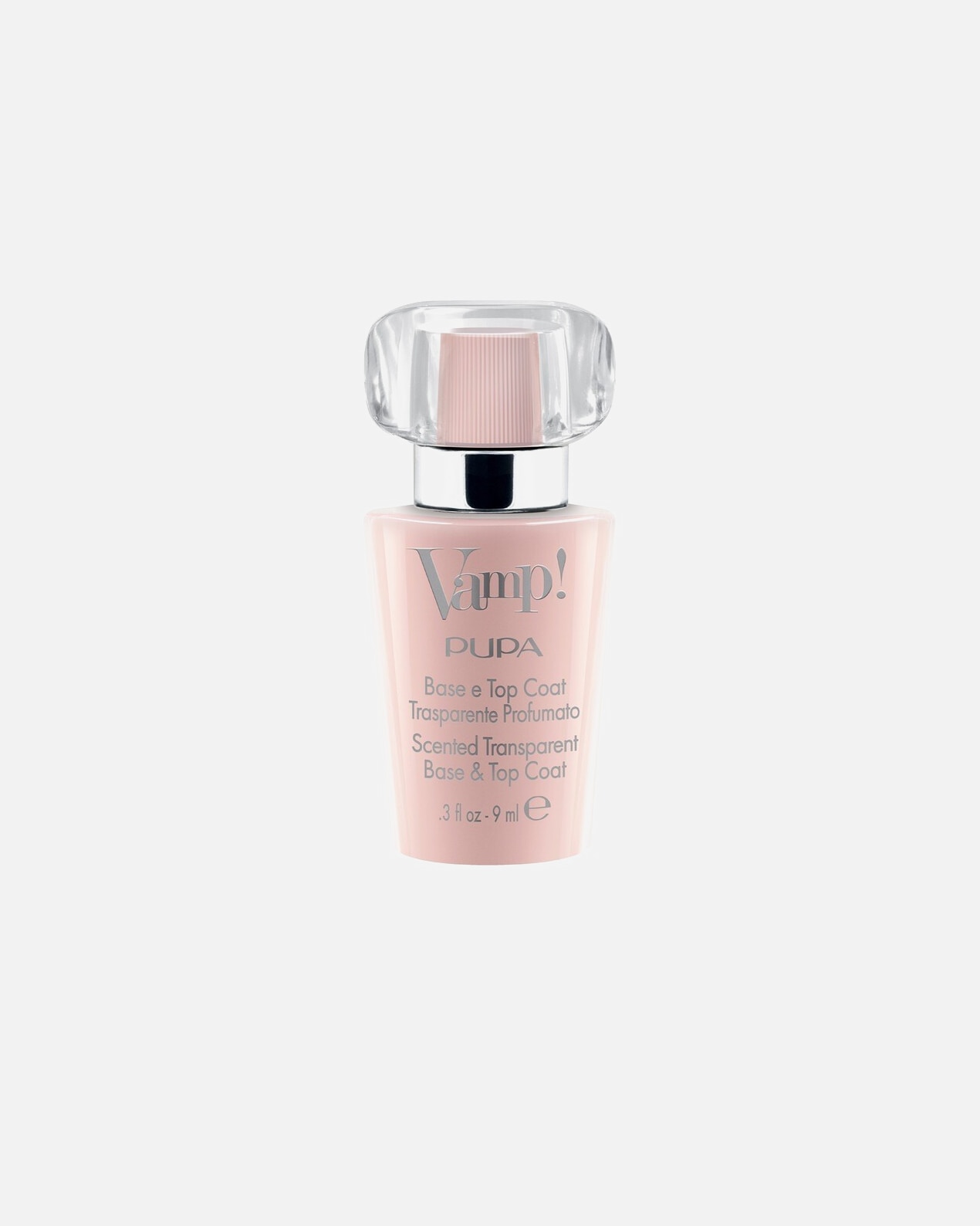 Smalto per unghie di Unisex PUPA Milano VAMP! Base & Top Coat 100 - Transparent