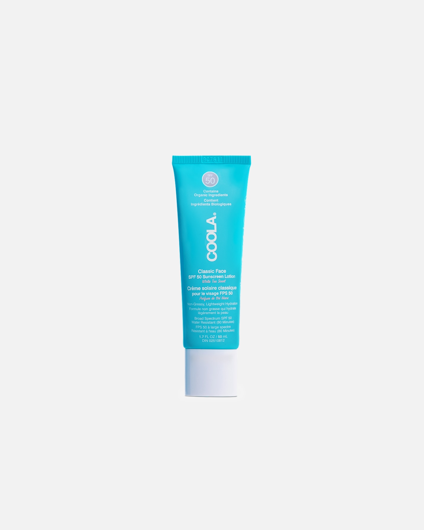 Crema solare di Unisex Coola Classic Classic SPF 50 White Tea 50 ml