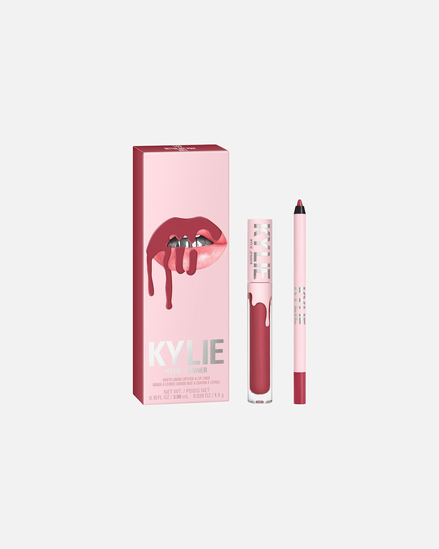 Set per il trucco delle labbra di Unisex KYLIE COSMETICS Matte Lip Kit 103 Better Not Pout