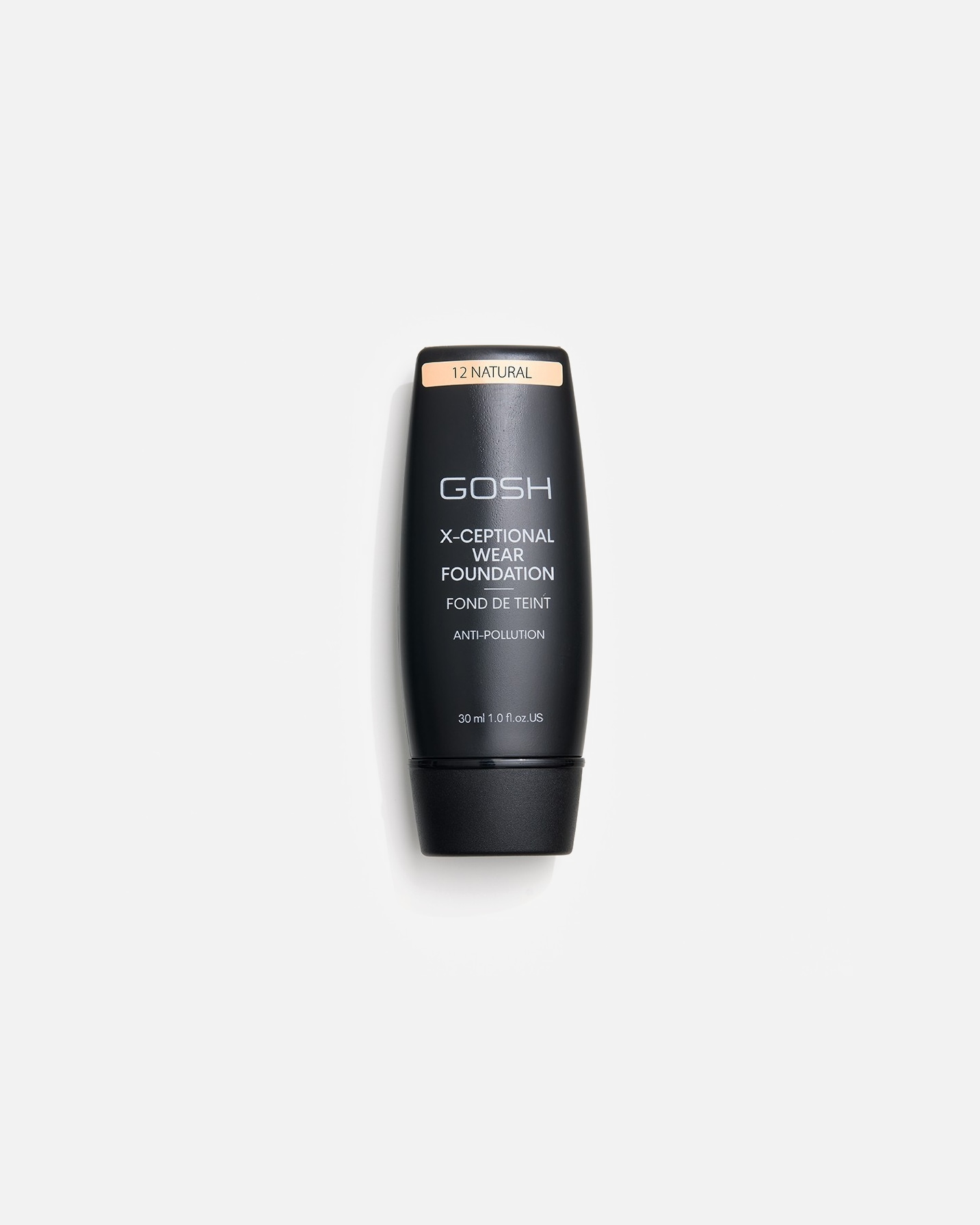 Fondotinta di Unisex Gosh Copenhagen X-Ceptional Wear Make-up 12 Natural