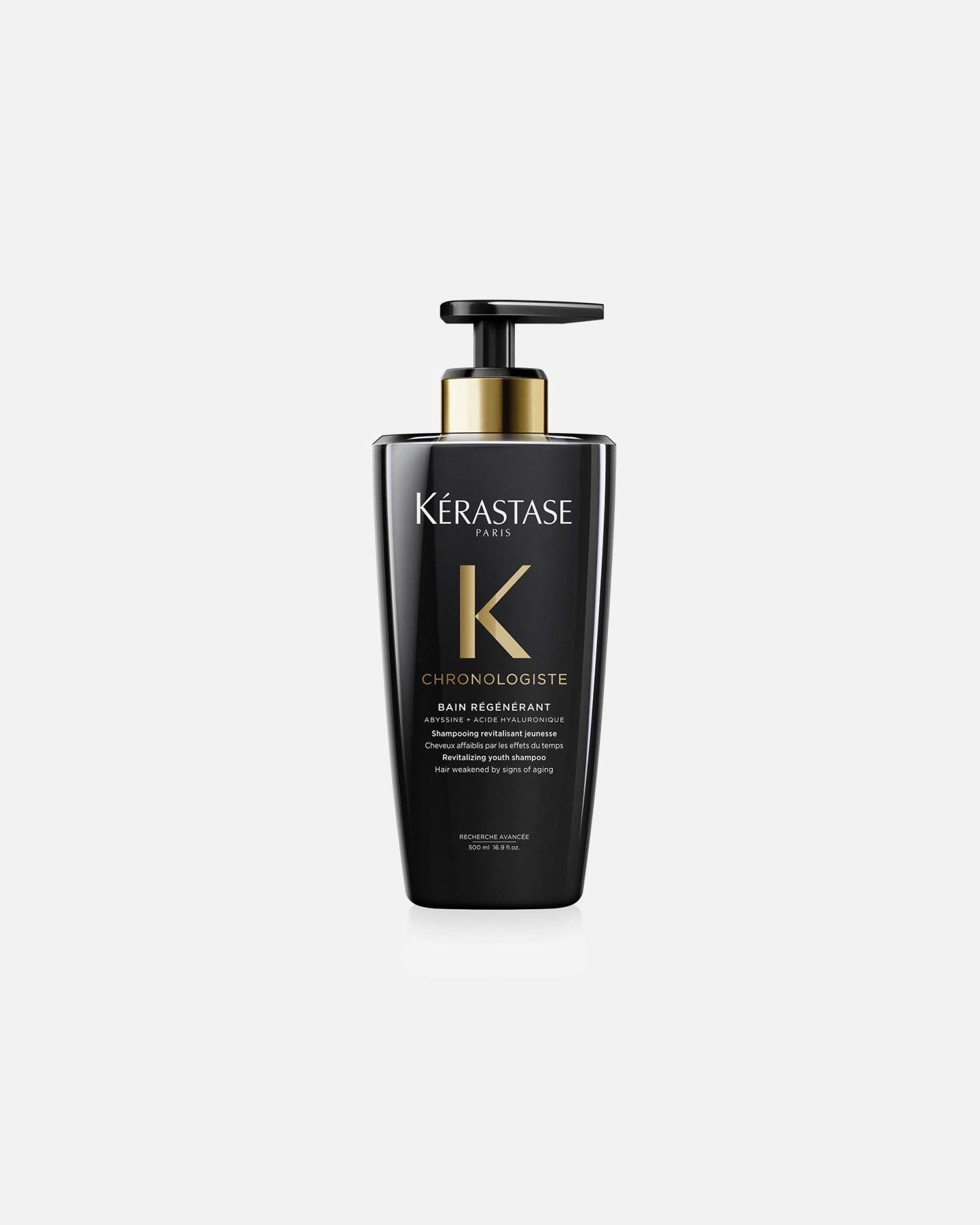 Shampoo capelli di Femmina KÉRASTASE Chronologiste Shampoo rivitalizzante di giovinezza per tutti i tipi di capelli 500 ml
