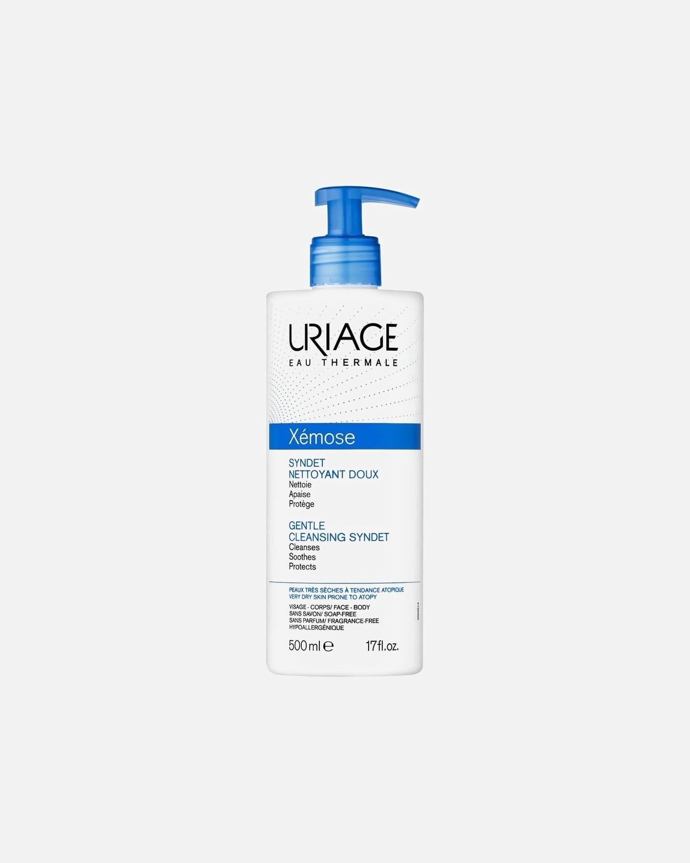 Gel detergente di Unisex URIAGE EAU THERMALE Xémose Syndet Detergente 500 ml