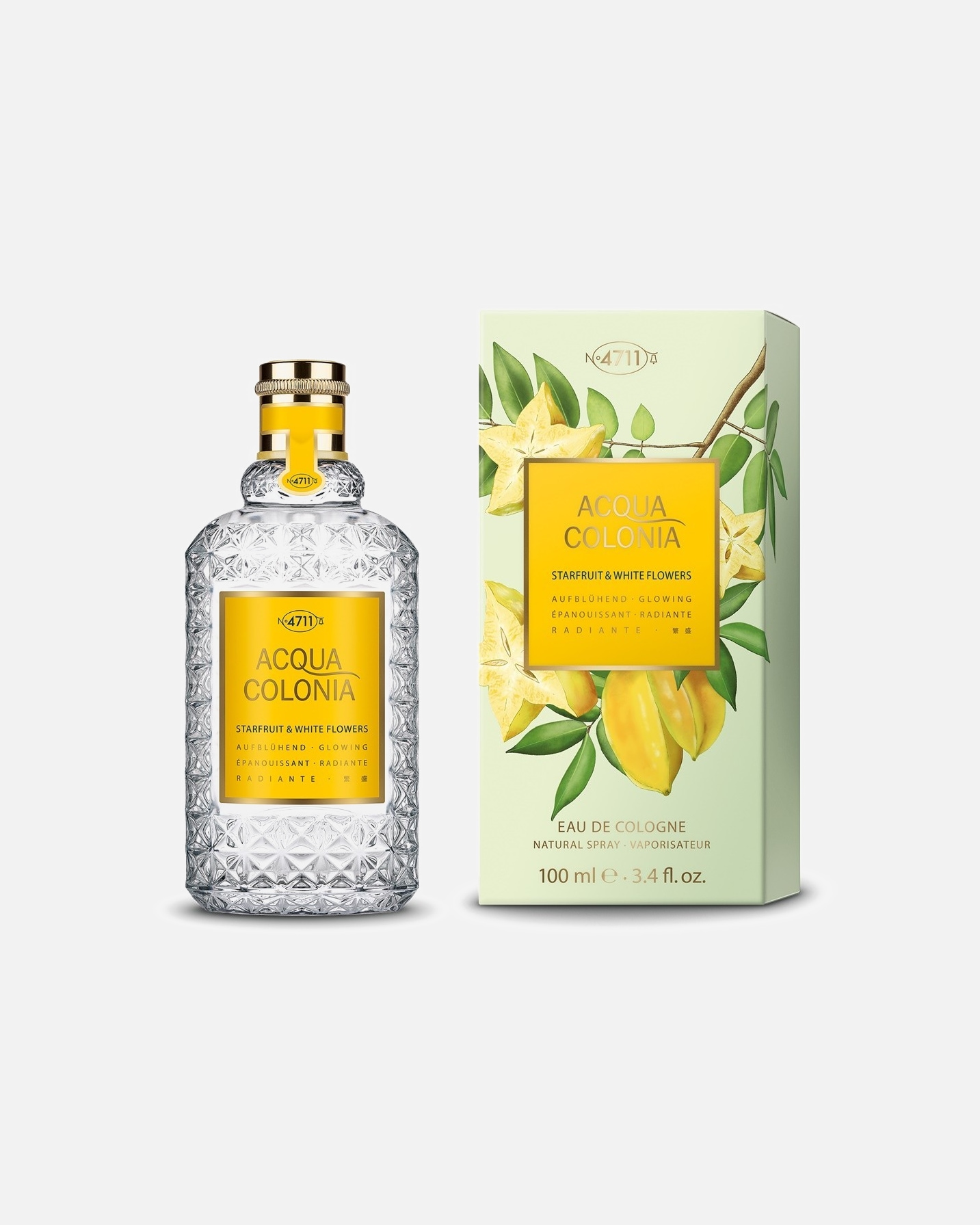 Eau de Cologne di Unisex 4711 Starfruit & White Flowers 100 ml