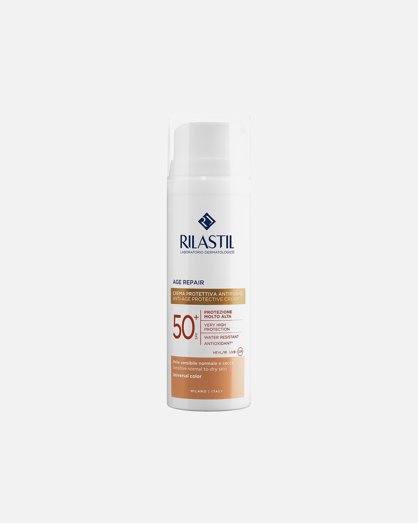 Crema solare di Unisex RILASTIL Fotoprotezione 365 Age Repair Crema SPF50+ universal color 50 ml