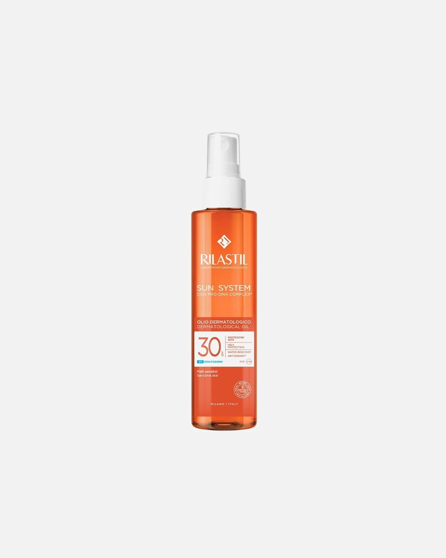 Olio corpo di Unisex RILASTIL OLIO DERMA SPF30 200 ml
