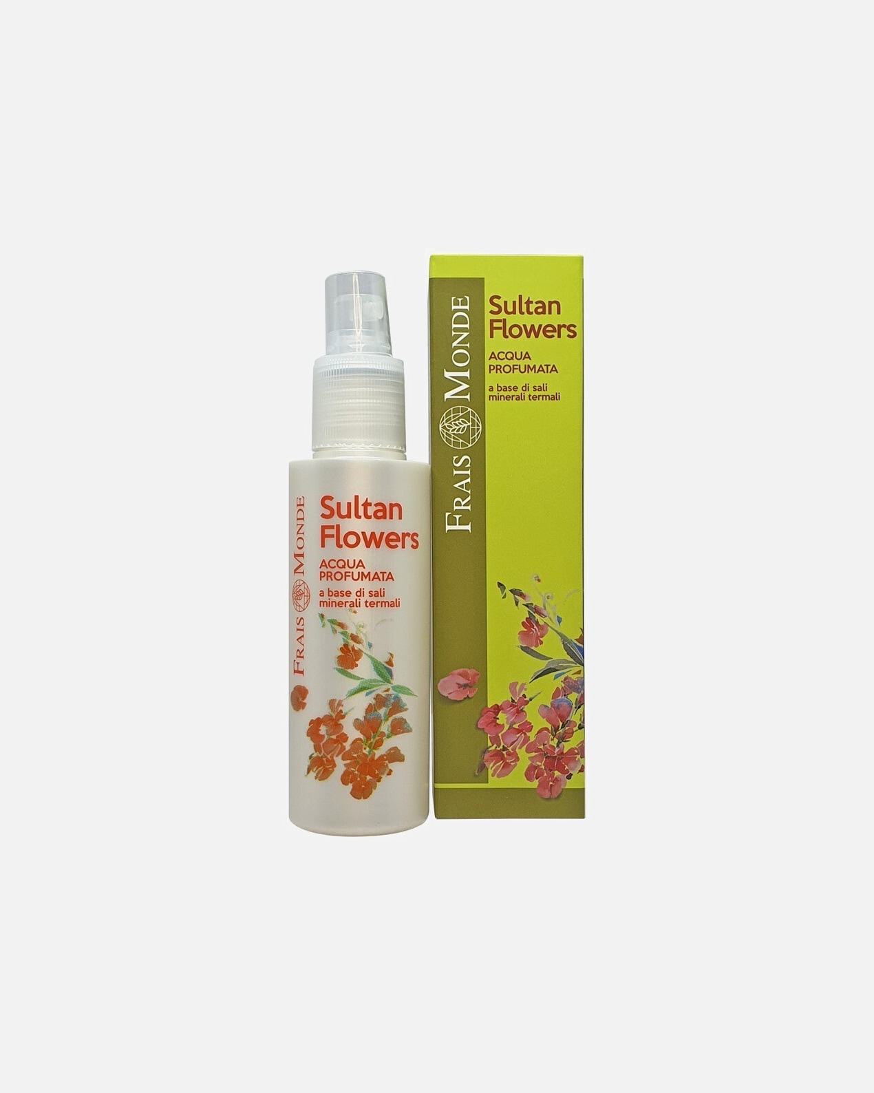 Spray corpo di Femmina FRAIS MONDE Acqua Profumata Sultan Flowers 125 ml