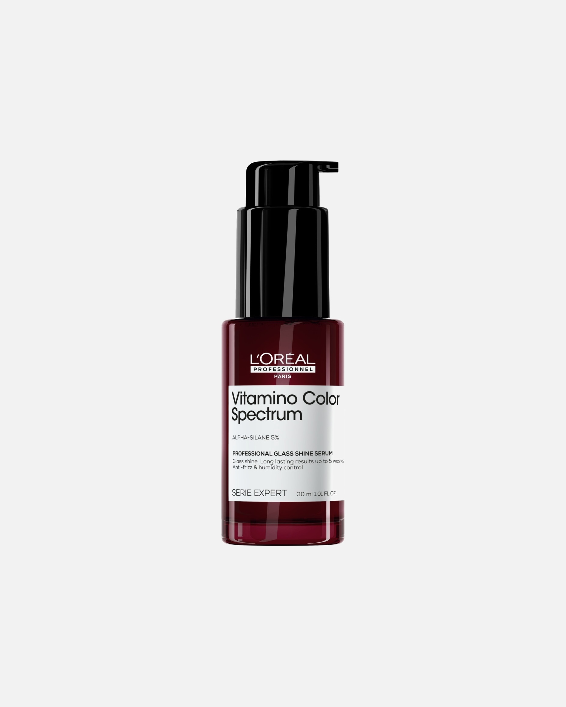 Siero capelli di Unisex L’Oréal Professionnel Série Expert Vitamino Color Spectrum Glass Shine Serum, siero anti-crespo e brillantezza effetto specchio, Vitamino Color Spectrum 30 ml