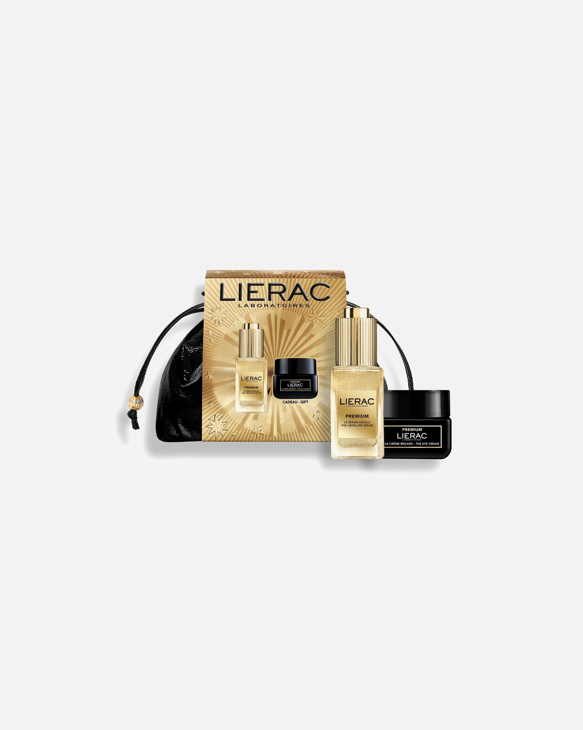 Set cura del viso di Unisex Lierac Premium Cofanetto Natale Siero Assoluto + Crema Occhi 1 pezzo