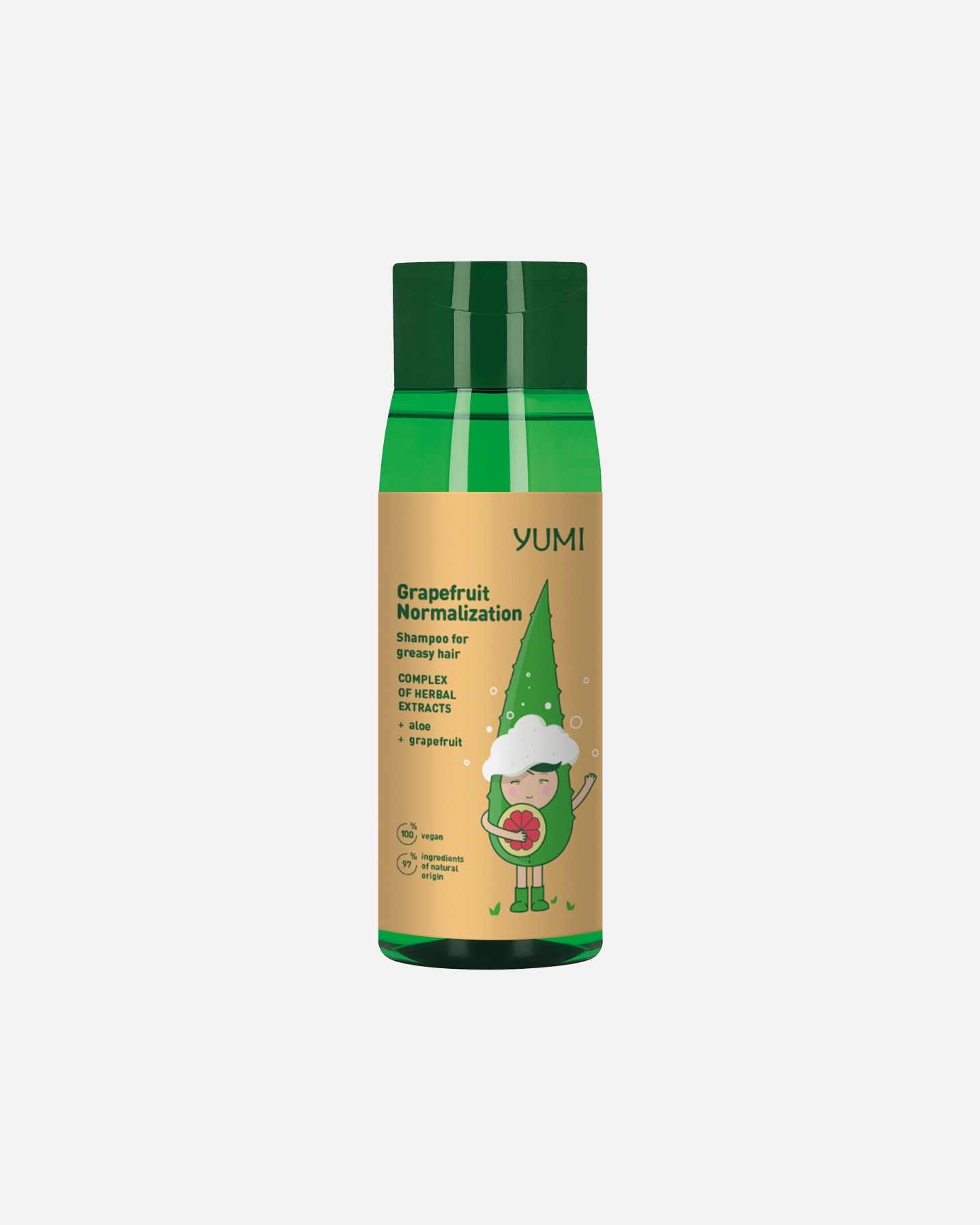 Shampoo capelli di Unisex Yumi Shampoo normalizzante al pompelmo per capelli grassi 300 ml