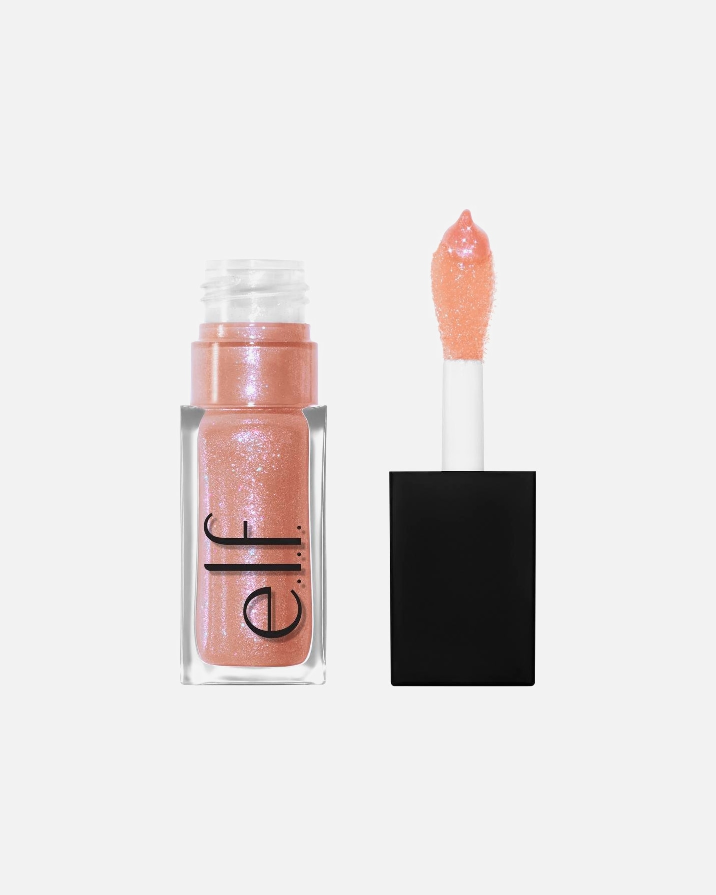 Olio per le labbra di Unisex e.l.f. Glow Reviver Lip Oil Glimmer Candy Coded