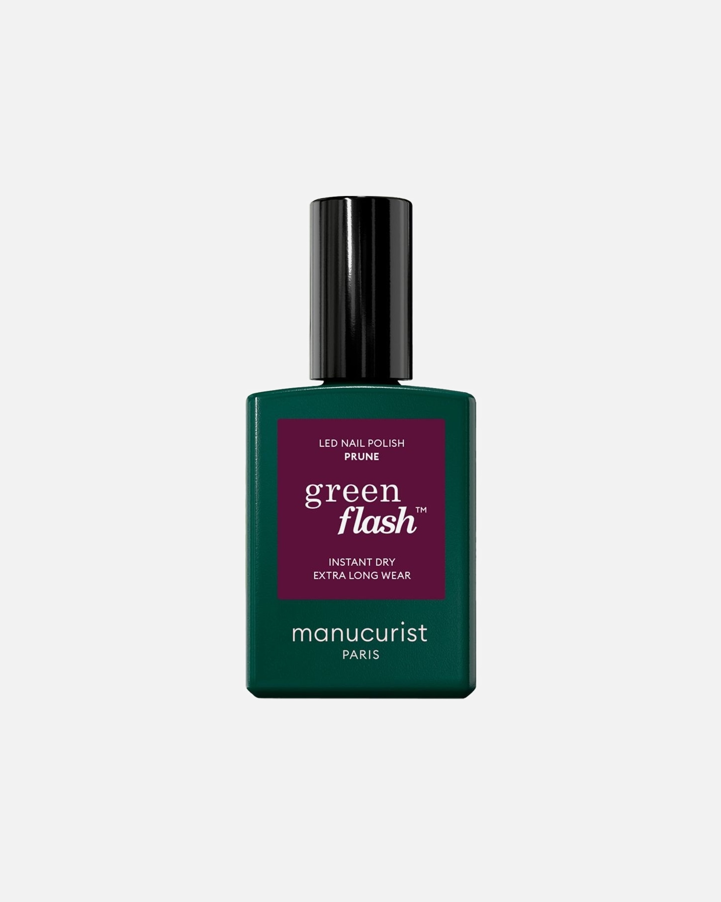 Smalto Gel UV di Unisex manucurist green flash Flash PRUNE