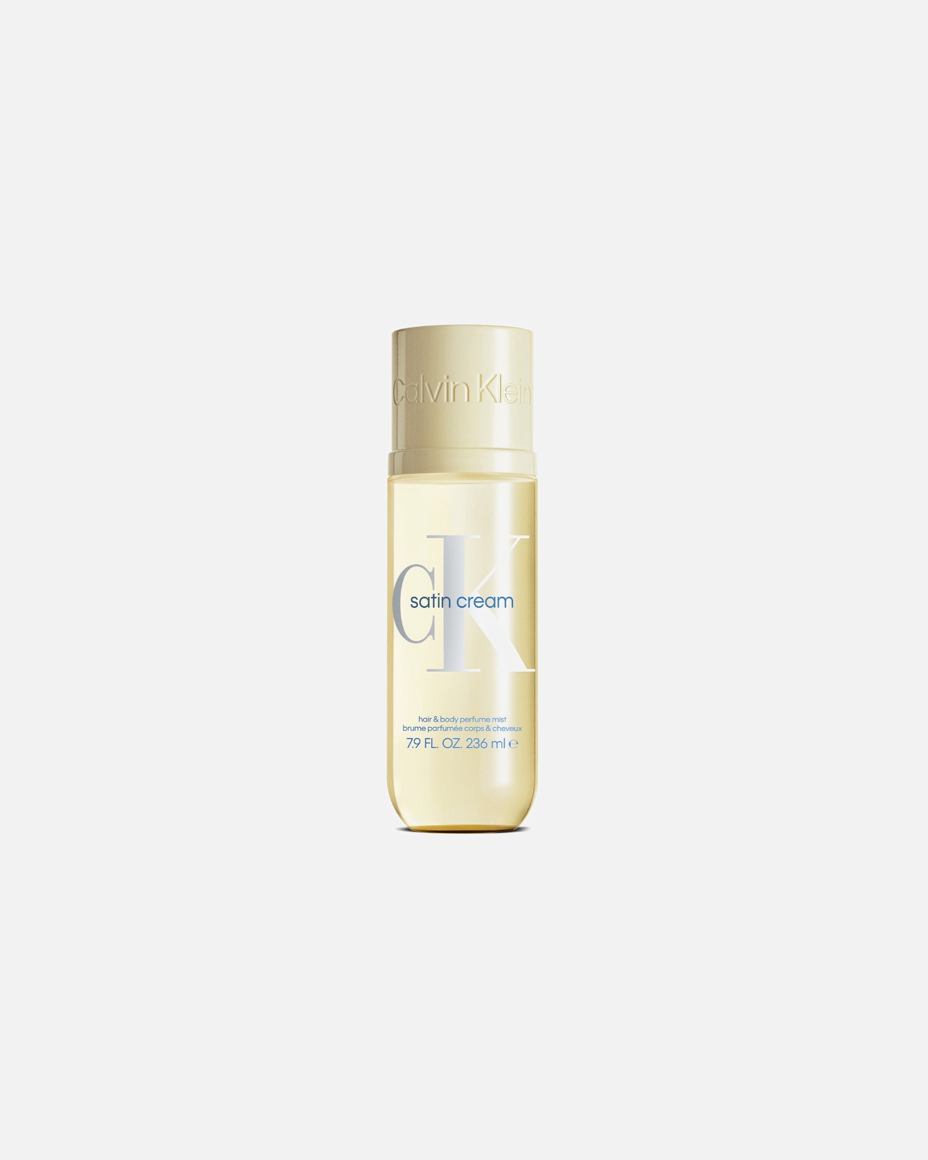 Spray corpo di Unisex Calvin Klein Hair & Body Perfume Mist Satin Cream 236 ml