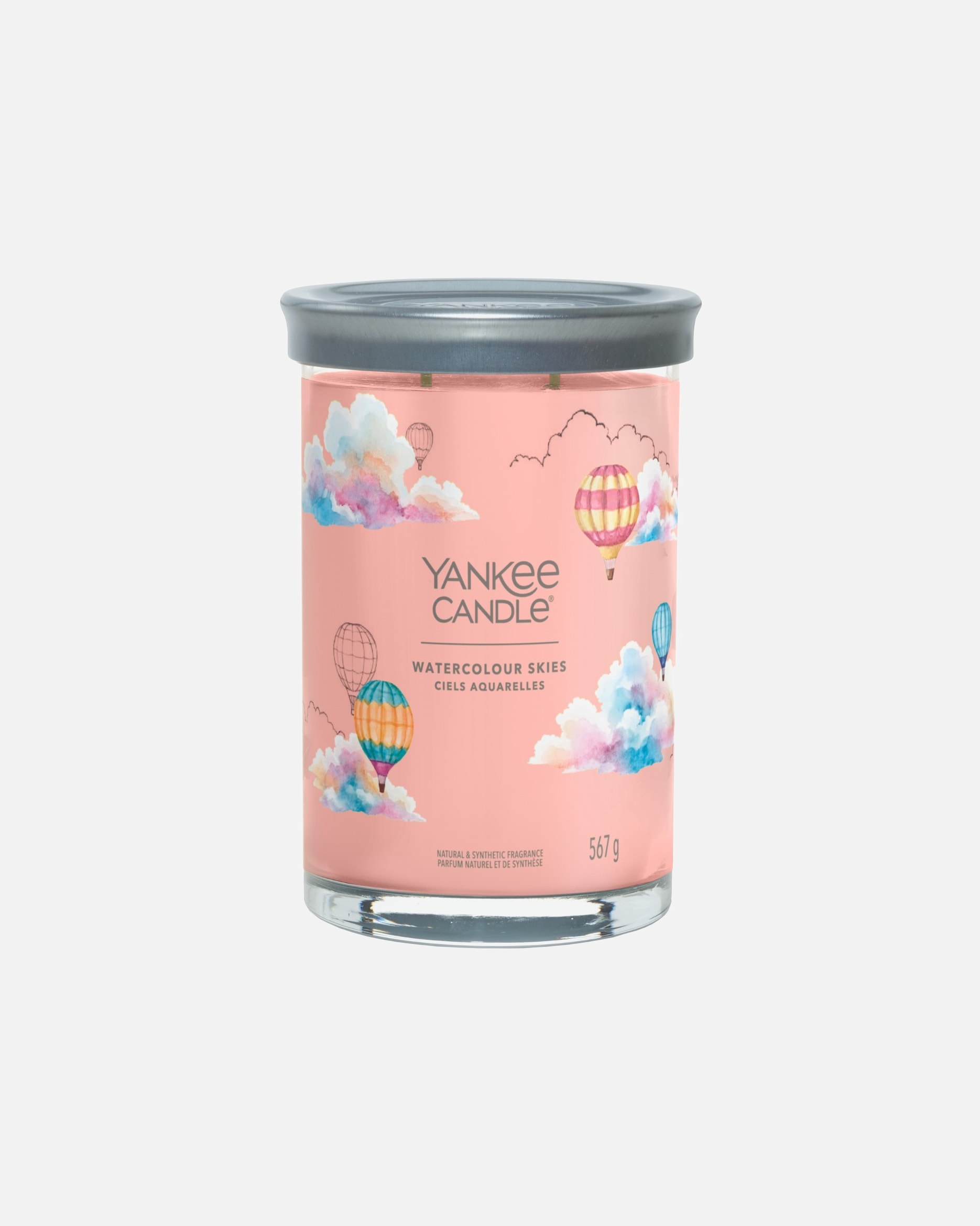 Candela di Unisex Yankee Candle Watercolour Skies 567 g - Signature Tumbler