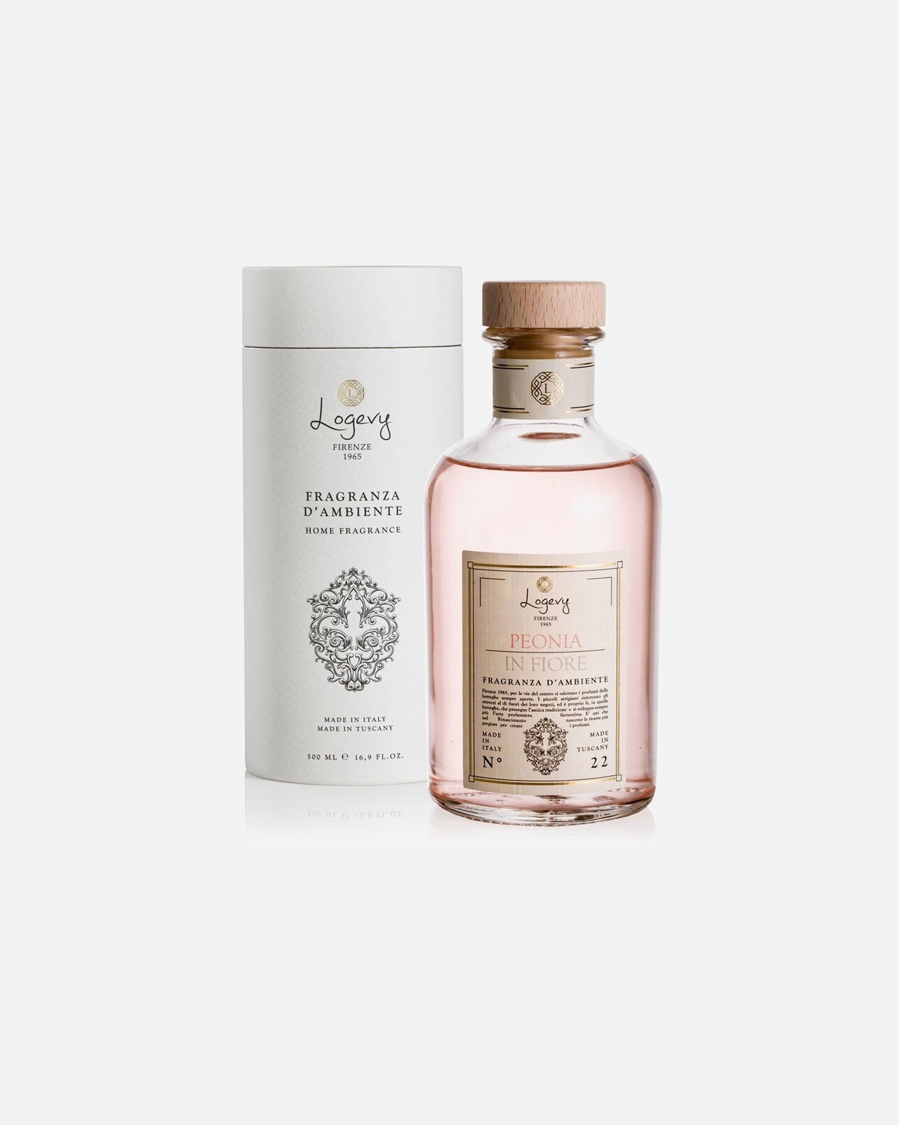 Profumo ambiente di Unisex Logevy Peonia in Fiore 250 ml