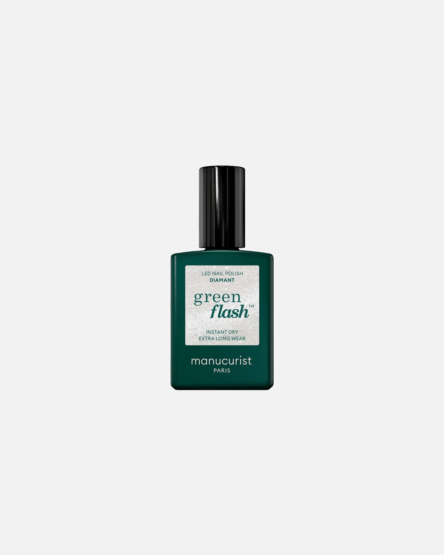 Smalto per unghie di Unisex manucurist green flash Flash Diamant