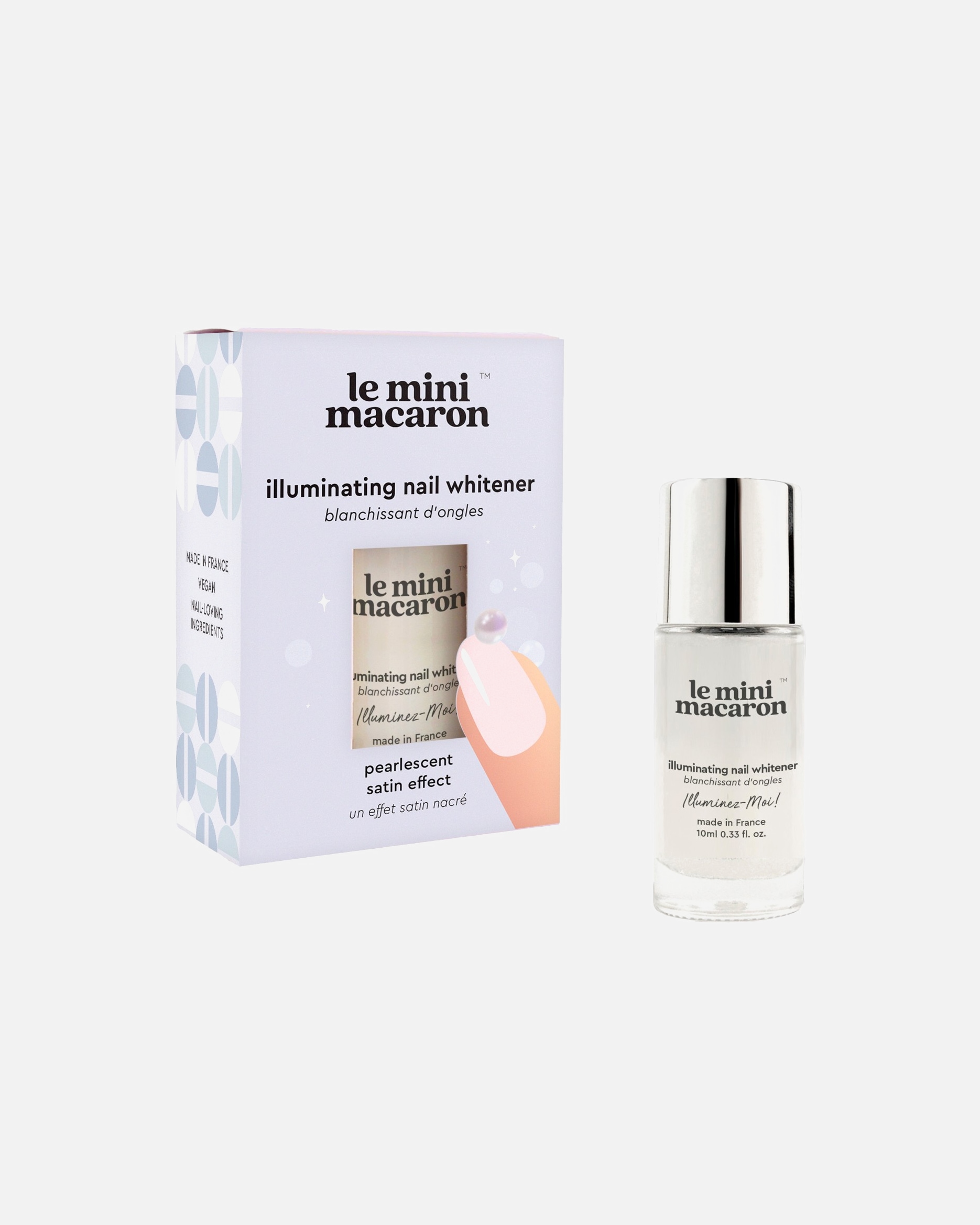 Matita bianche per unghie di Unisex Le Mini Macaron Illuminez-Moi! Illuminating Nail Whitener 10 ml