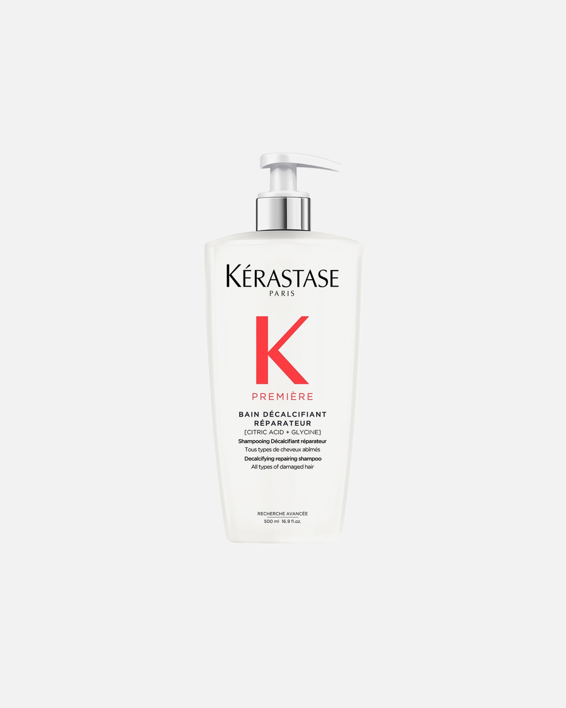 Shampoo capelli di Unisex KÉRASTASE Première Shampoo riparatore decalcificante per capelli danneggiati 500 ml - Refill