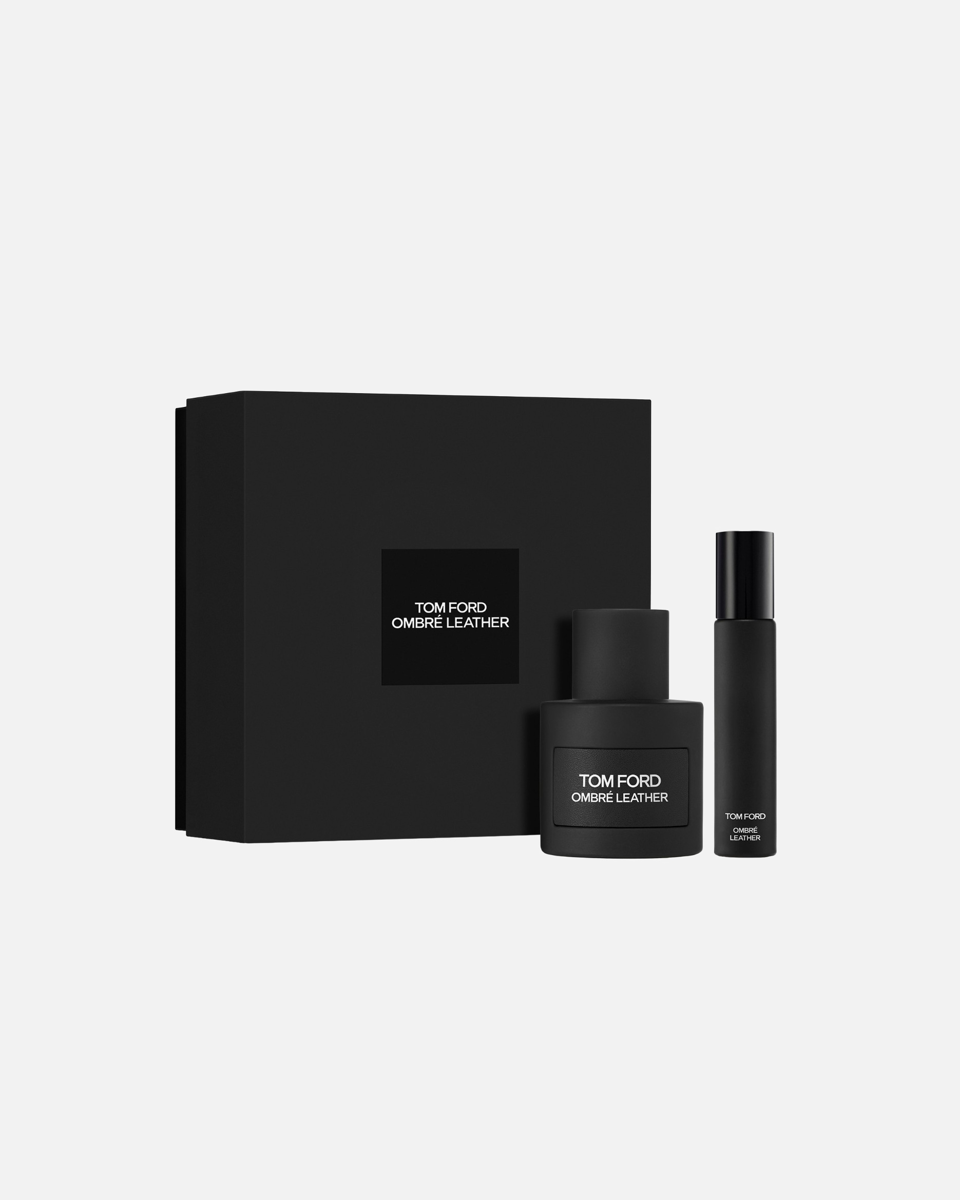 Set di fragranze di Unisex TOM FORD Ombré Leather Cofanetto Eau de Parfum con Travel Spray 1 pezzo