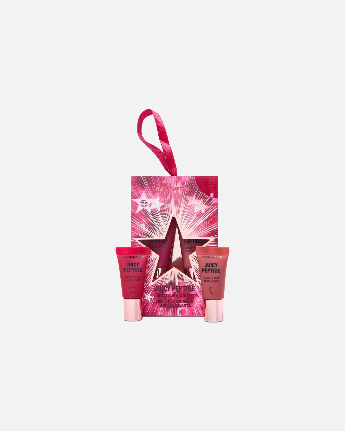 Balsamo labbra di Unisex Revolution Juicy Peptide Mini Lip Balm Gift Set 1 pezzo
