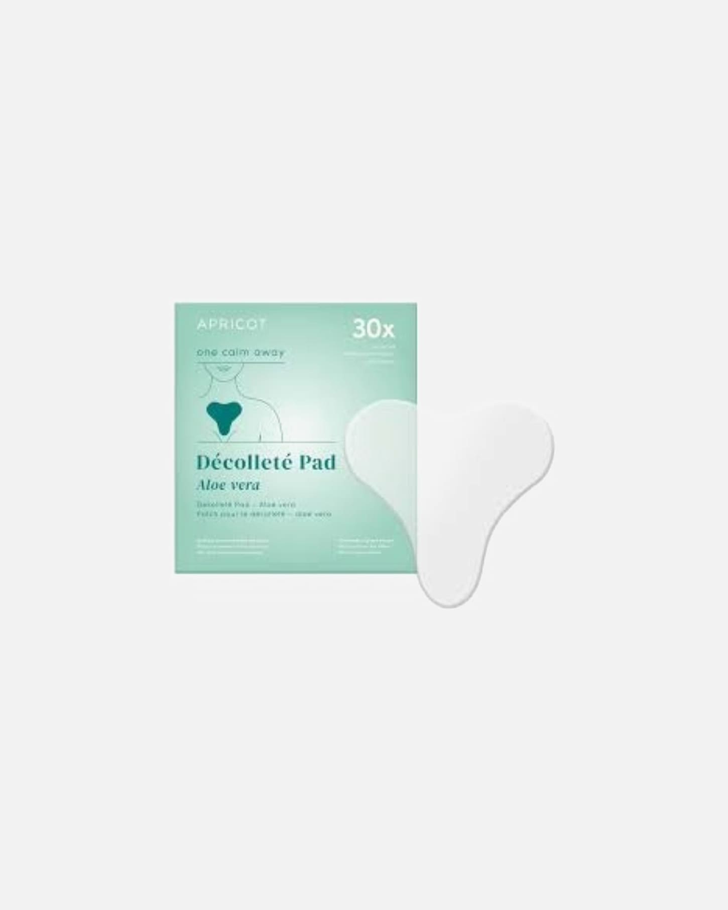 Trattamento Décolleté di Unisex Apricot ALOE VERA DÉCOLLETÉ PAD 1 g