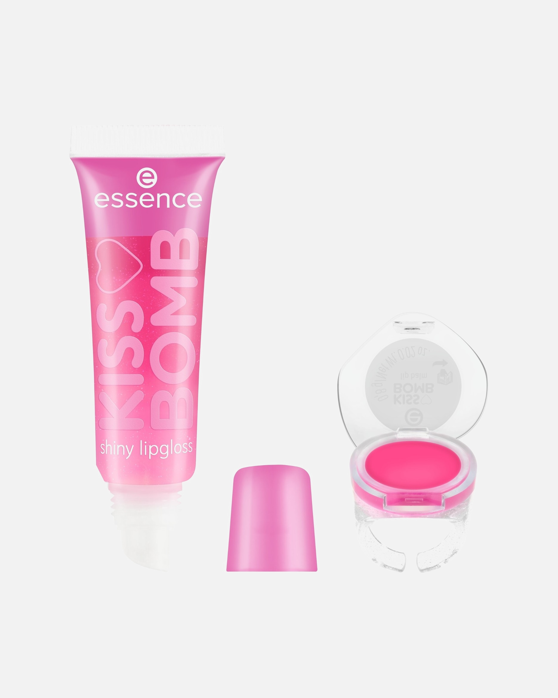 Balsamo labbra di Unisex essence KISS BOMB shiny lucidalabbra & balsamo labbra 01 - STRAWBERRY SWEETIE