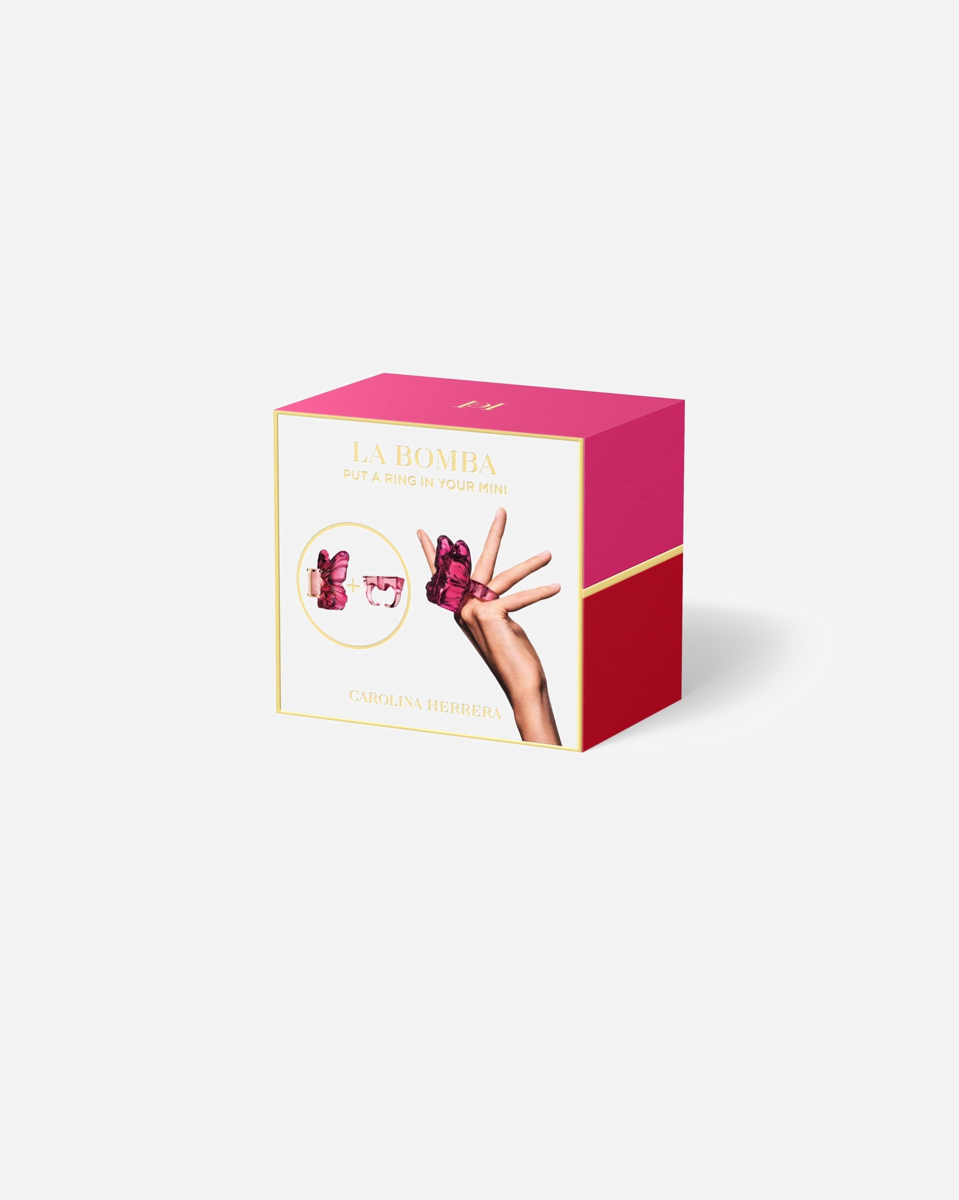 Eau de Parfum di Femmina Carolina Herrera La Bomba Ring 7 ml - RING TRAVEL SIZE