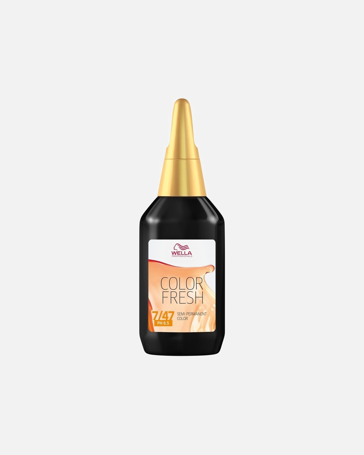 Tinta Capelli di Unisex WELLA PROFESSIONALS Color Fresh Semi-Permanent Color N. 7/47 Biondo medio rosso-marrone