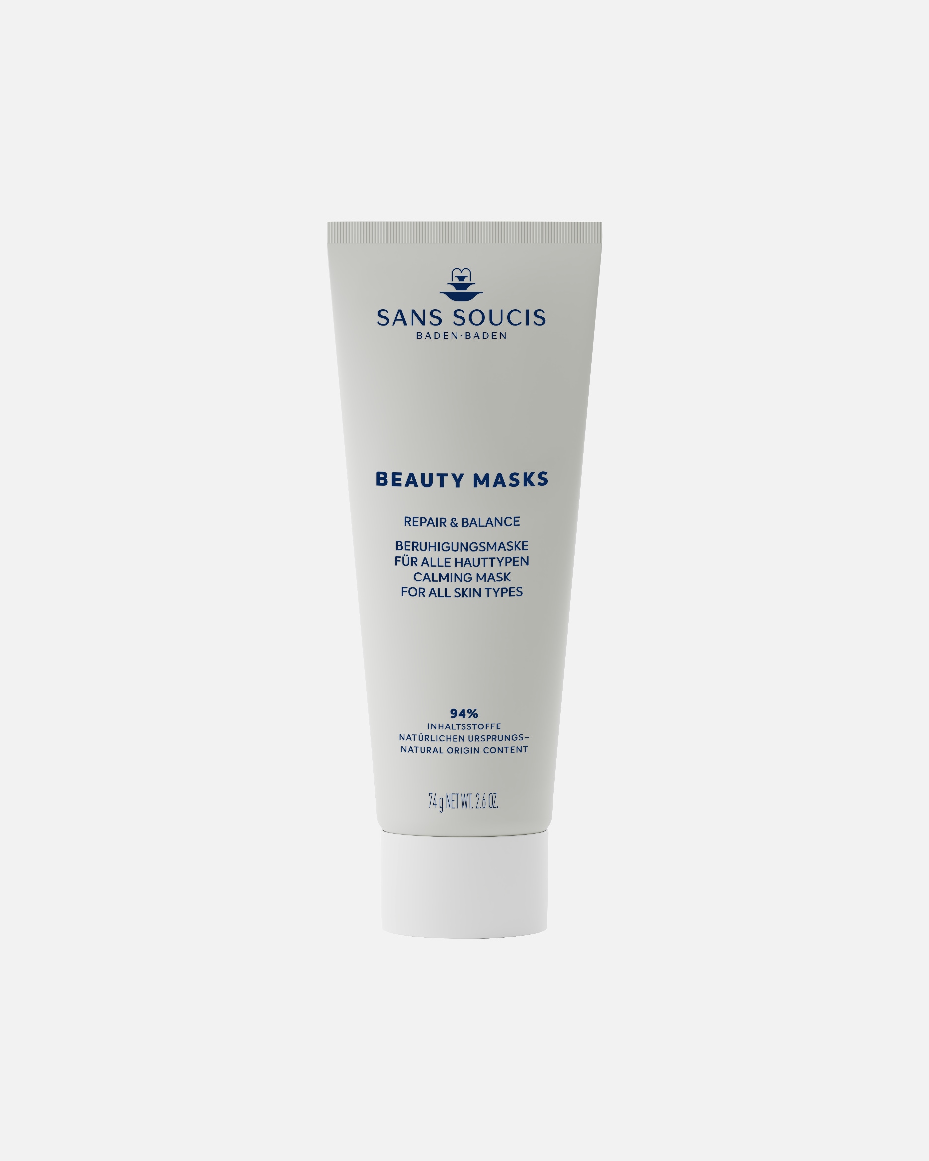 Maschera Idratante di Unisex Sans Soucis Maschera lenitiva Repair & Balance 75 ml