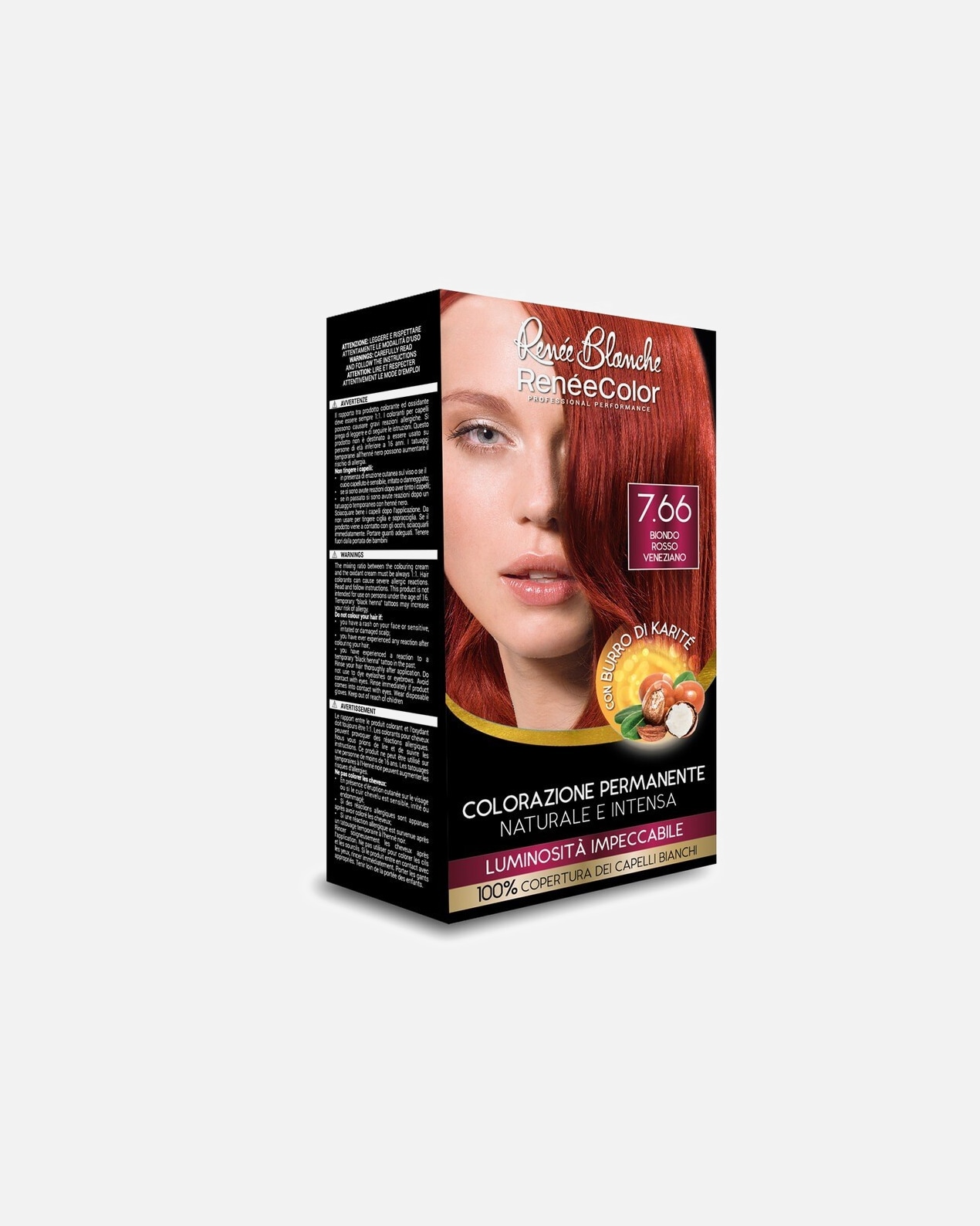 Colorazione capelli di Femmina Renée Blanche Renée Color 7.66 BIONDO ROSSO VENEZIANO
