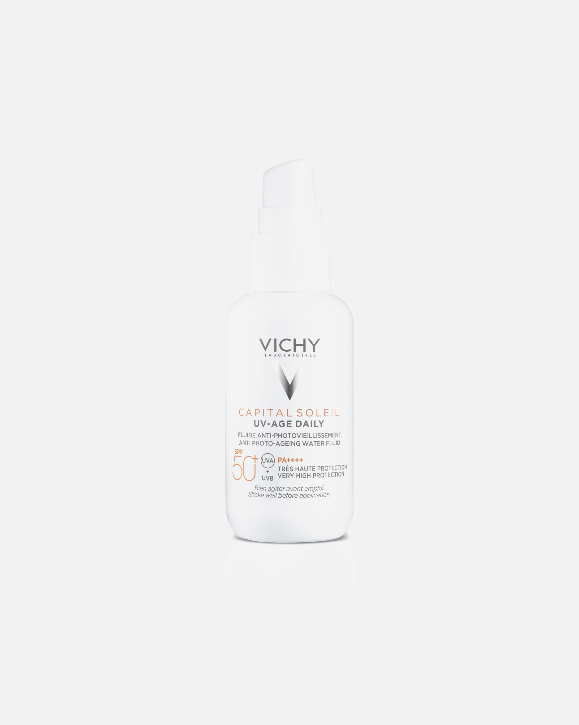 Crema solare di Unisex Vichy Capital Soleil UV-Age Daily Fluido Anti-Fotoinvecchiamento per il viso SPF50+ 40 ml
