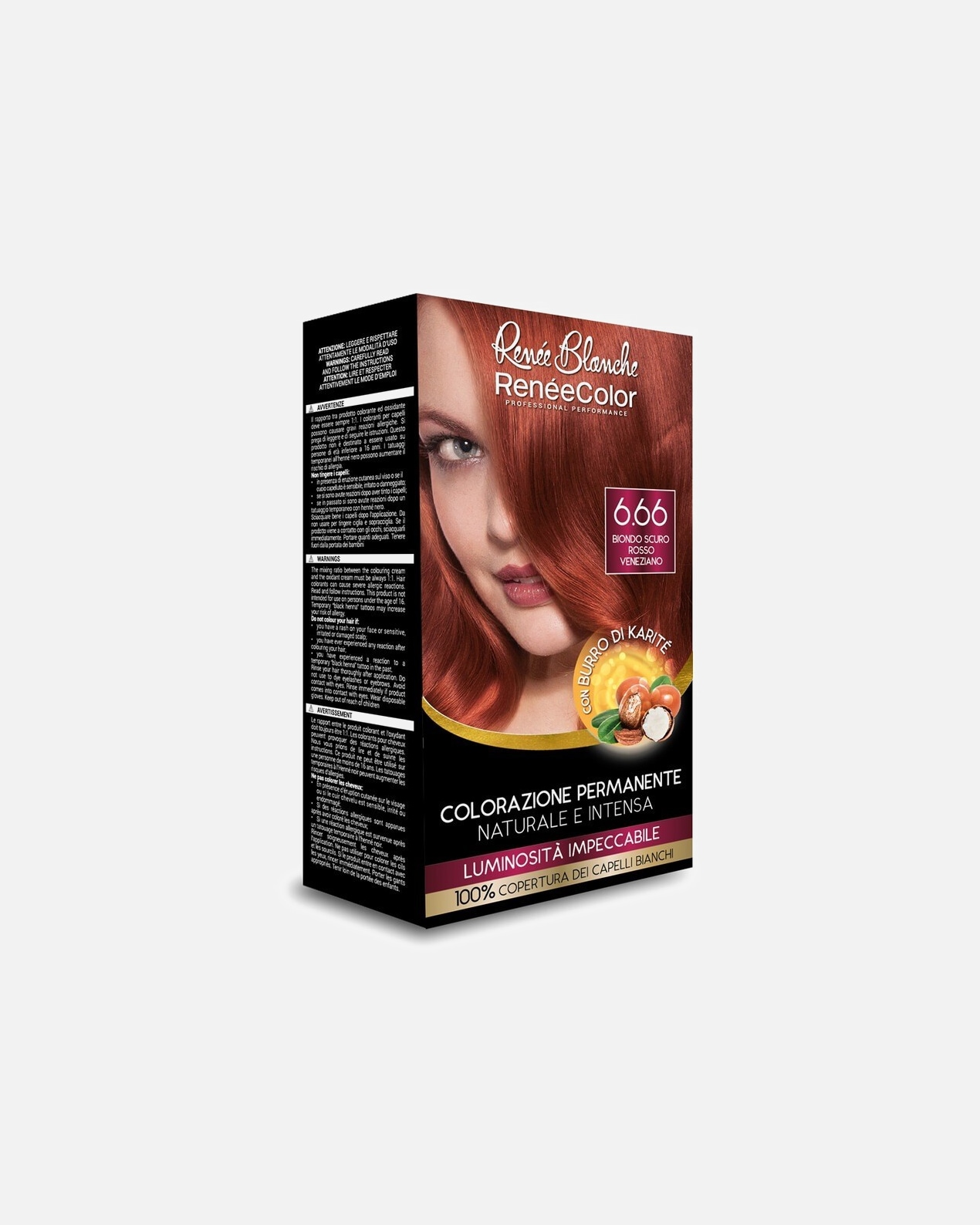 Colorazione capelli di Femmina Renée Blanche Renée Color 6.66 BIONDO SCURO ROSSO VENEZIANO