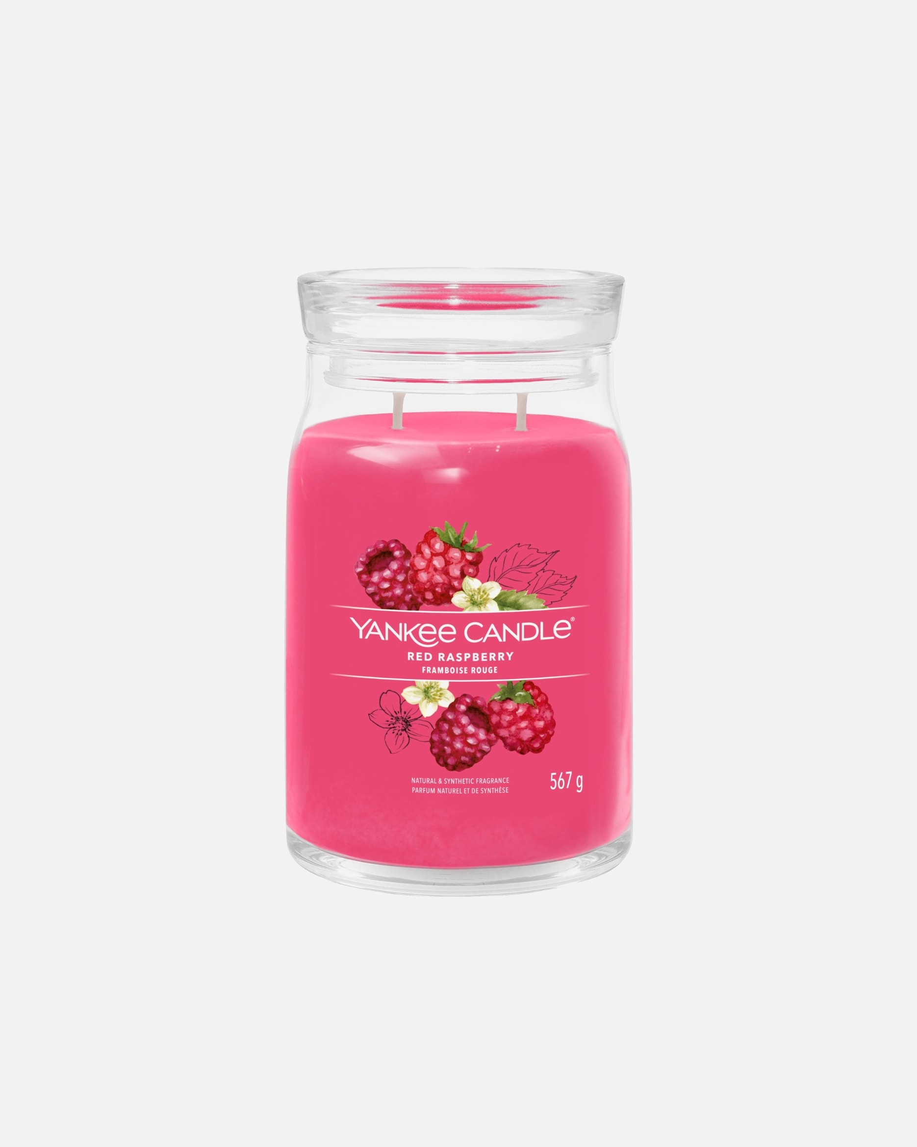 Candela di Unisex Yankee Candle Red Raspberry 567 g - Signature