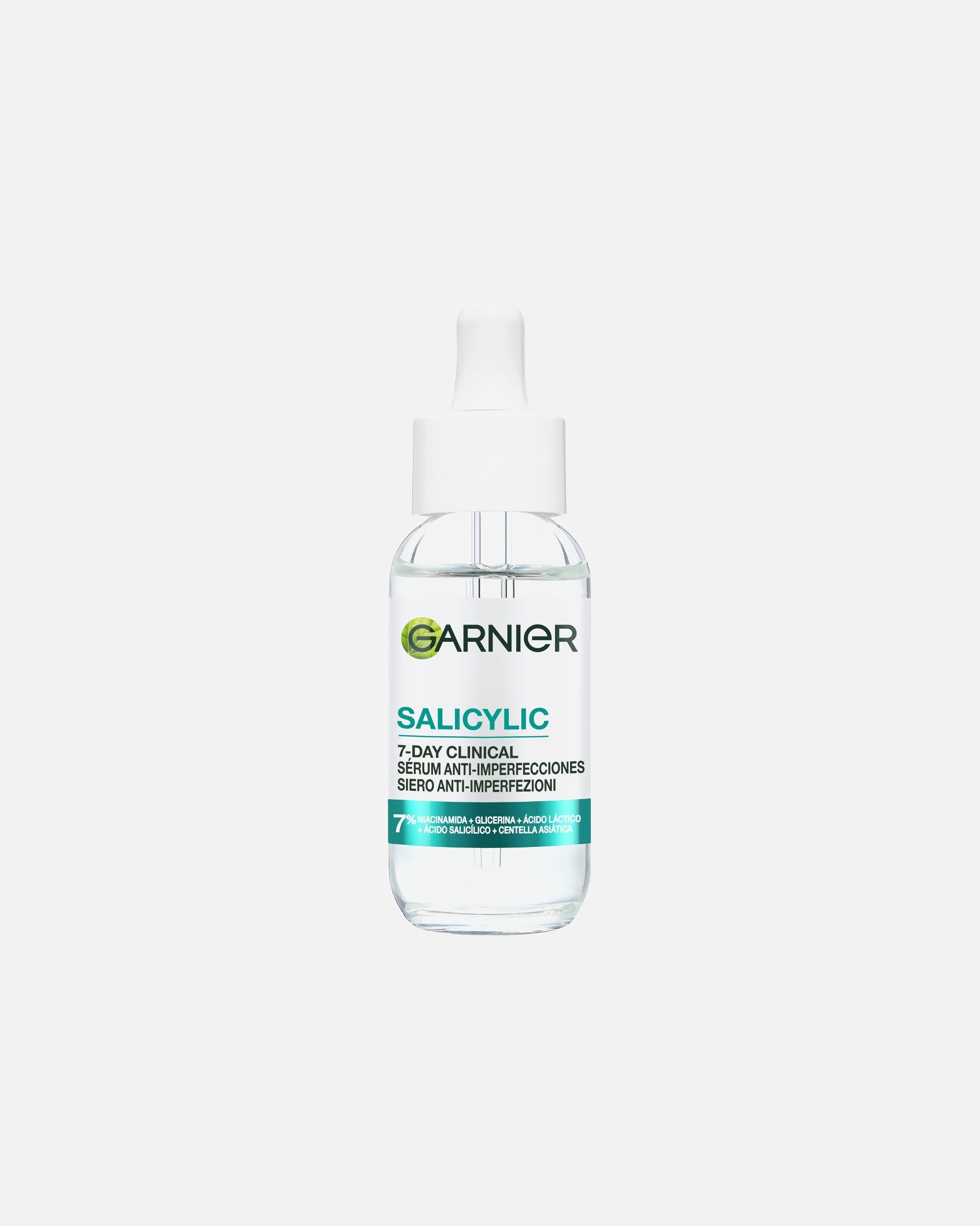 Trattamento viso di Unisex GARNIER Pure Active Salicylic 7-day Clinical Siero Anti-Imperfezioni e Anti-Brufoli 30 ml