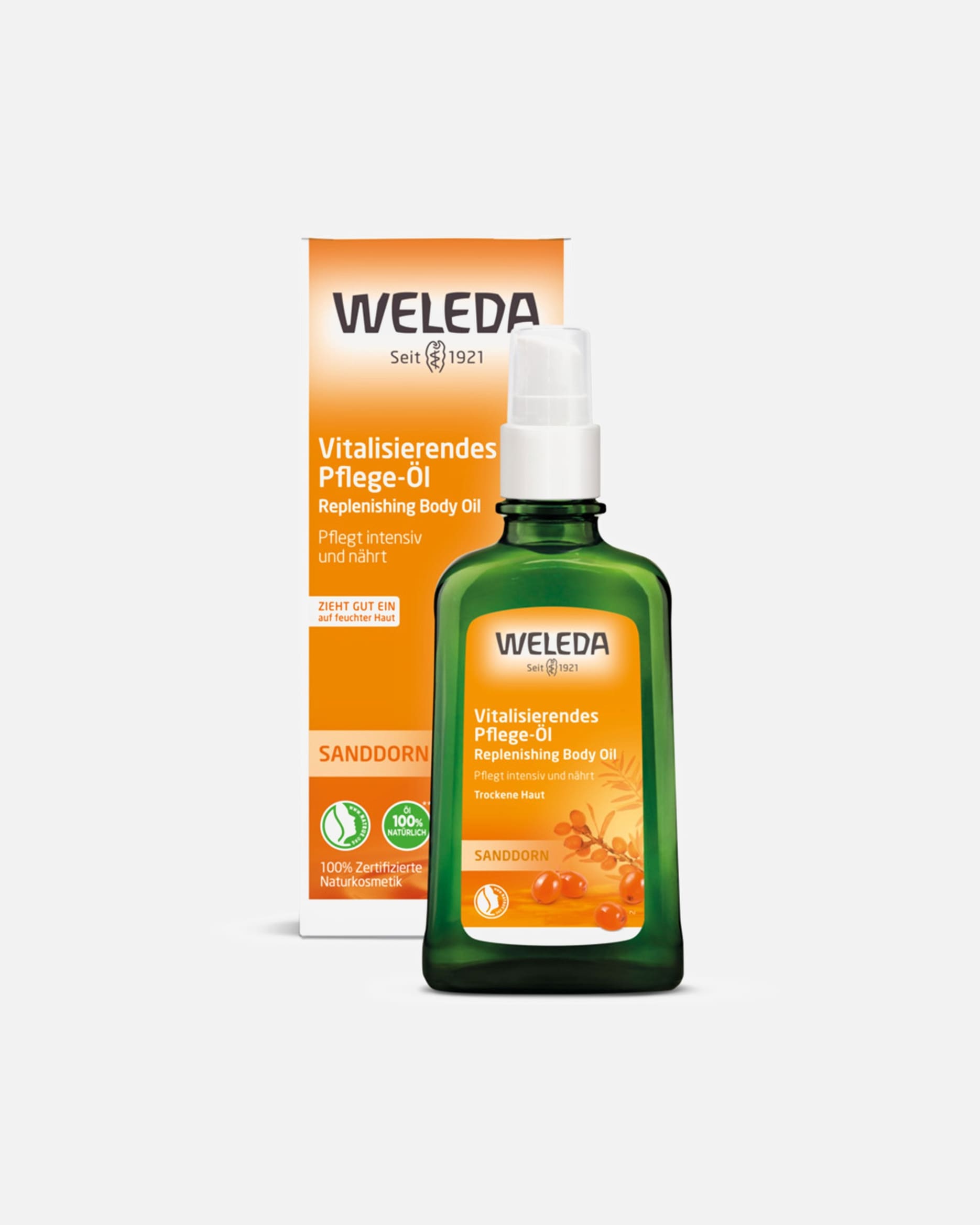 Olio corpo di Unisex Weleda 100 Millilitro