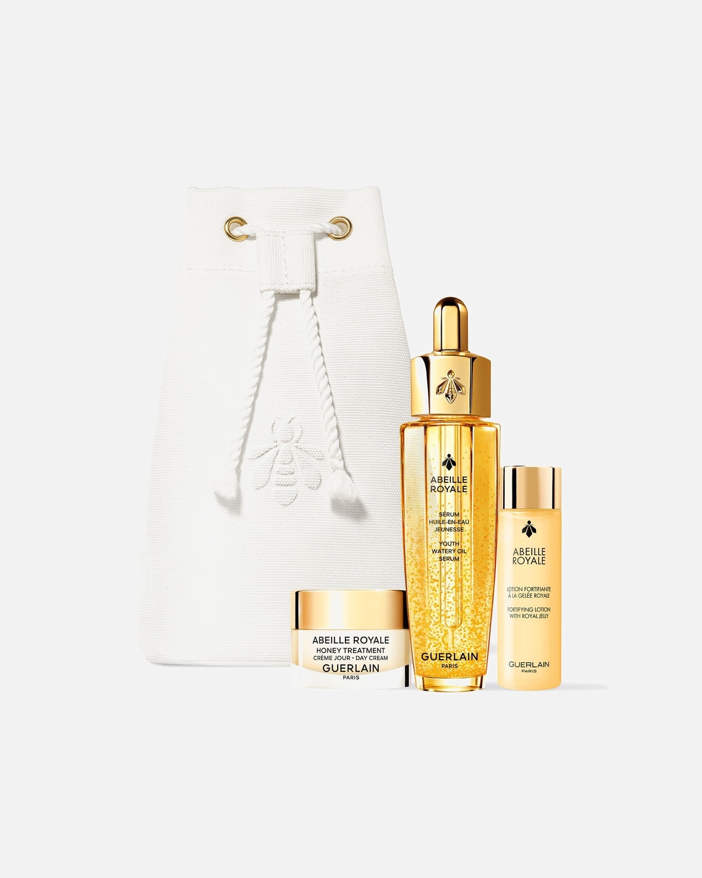 Set cura del viso di Femmina Guerlain Abeille Royale Programma Anti-età Réparation Jeunesse 1 pezzo