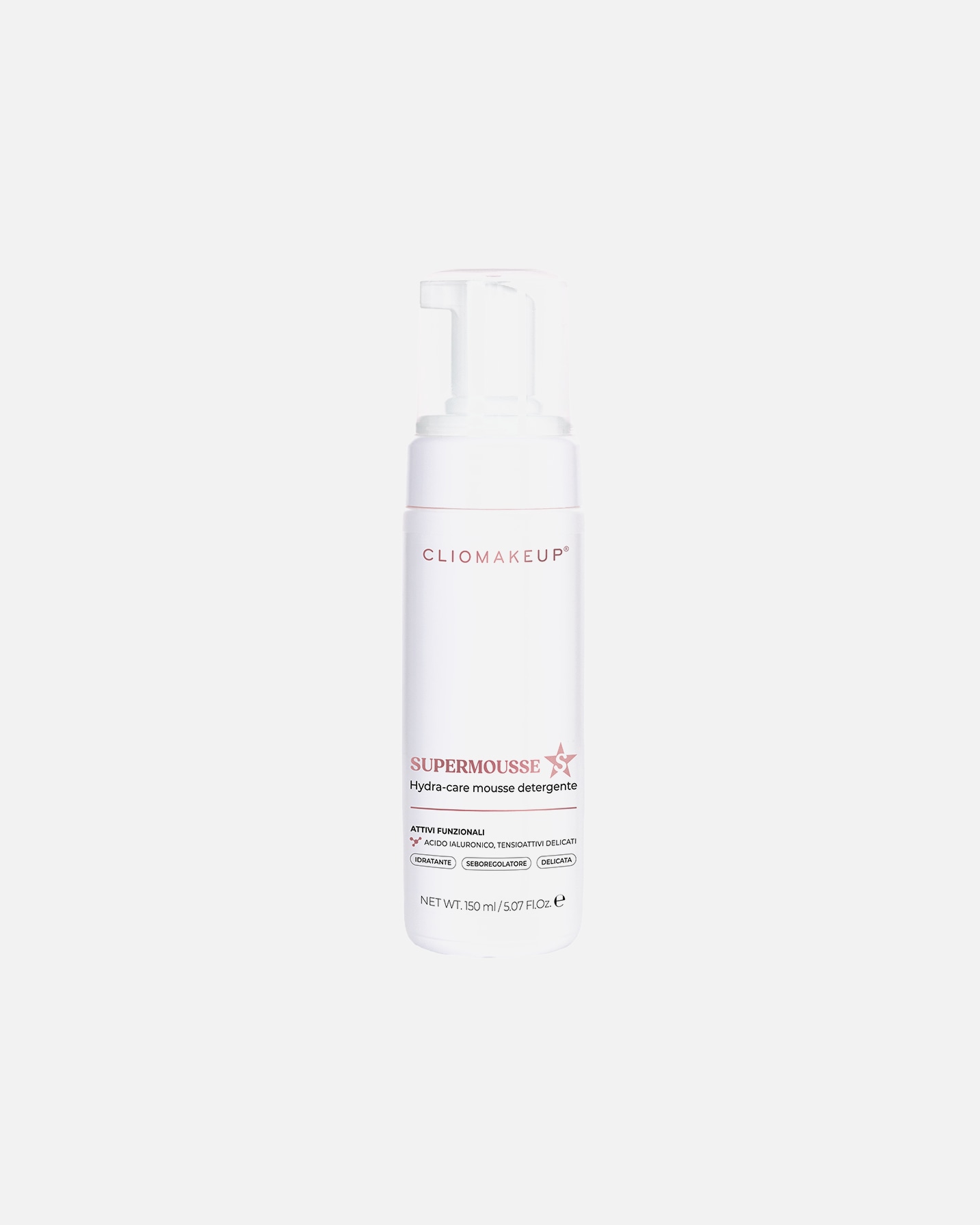 Schiuma struccante viso di Unisex CLIOMAKEUP Default Brand Line SUPERMOUSSE 154 g